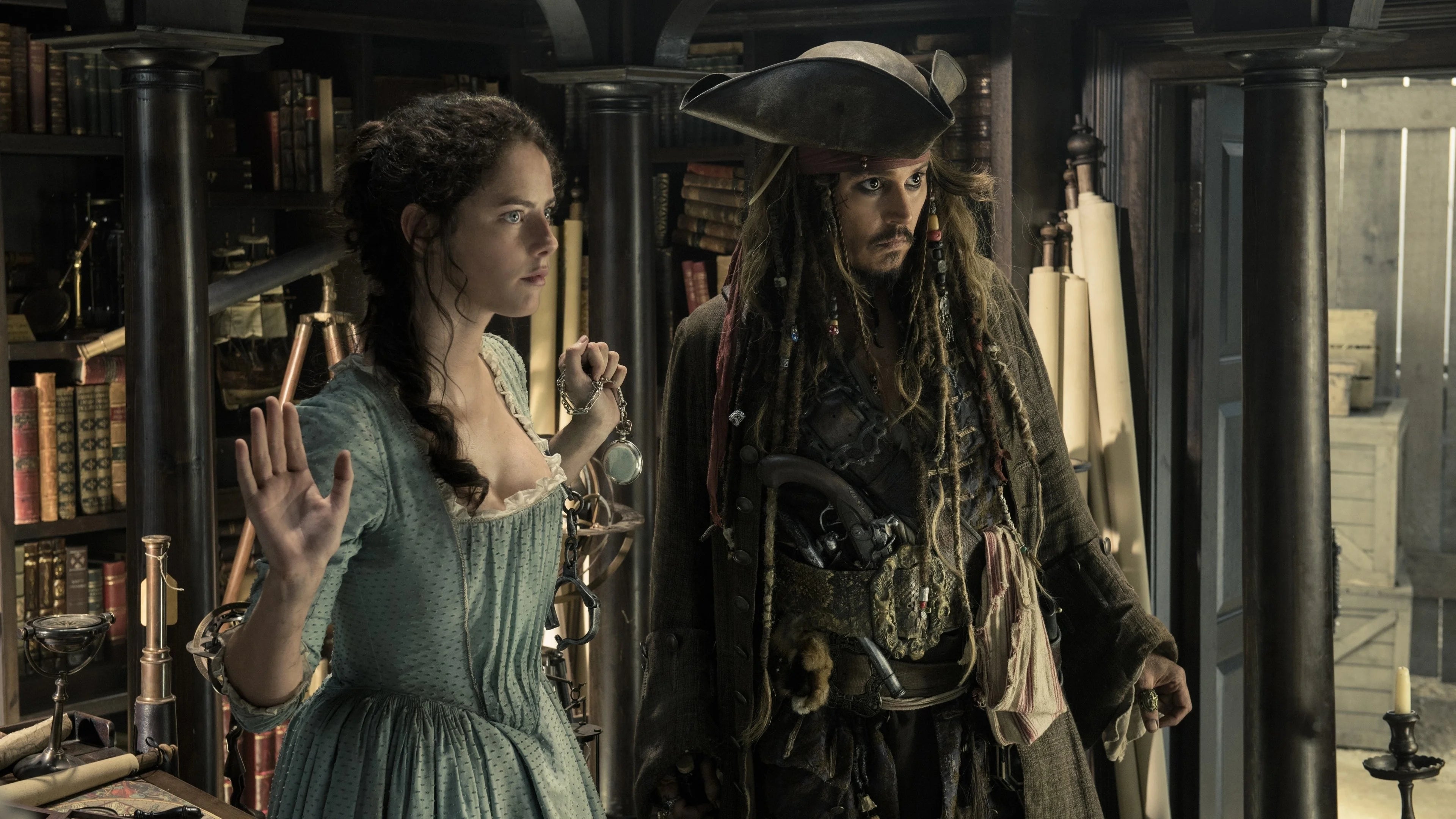 Perfect Pirates of the Caribbean Dead Men Tell No Tales (2017) Man Cave wall filler - Popcorn Poster Gallery