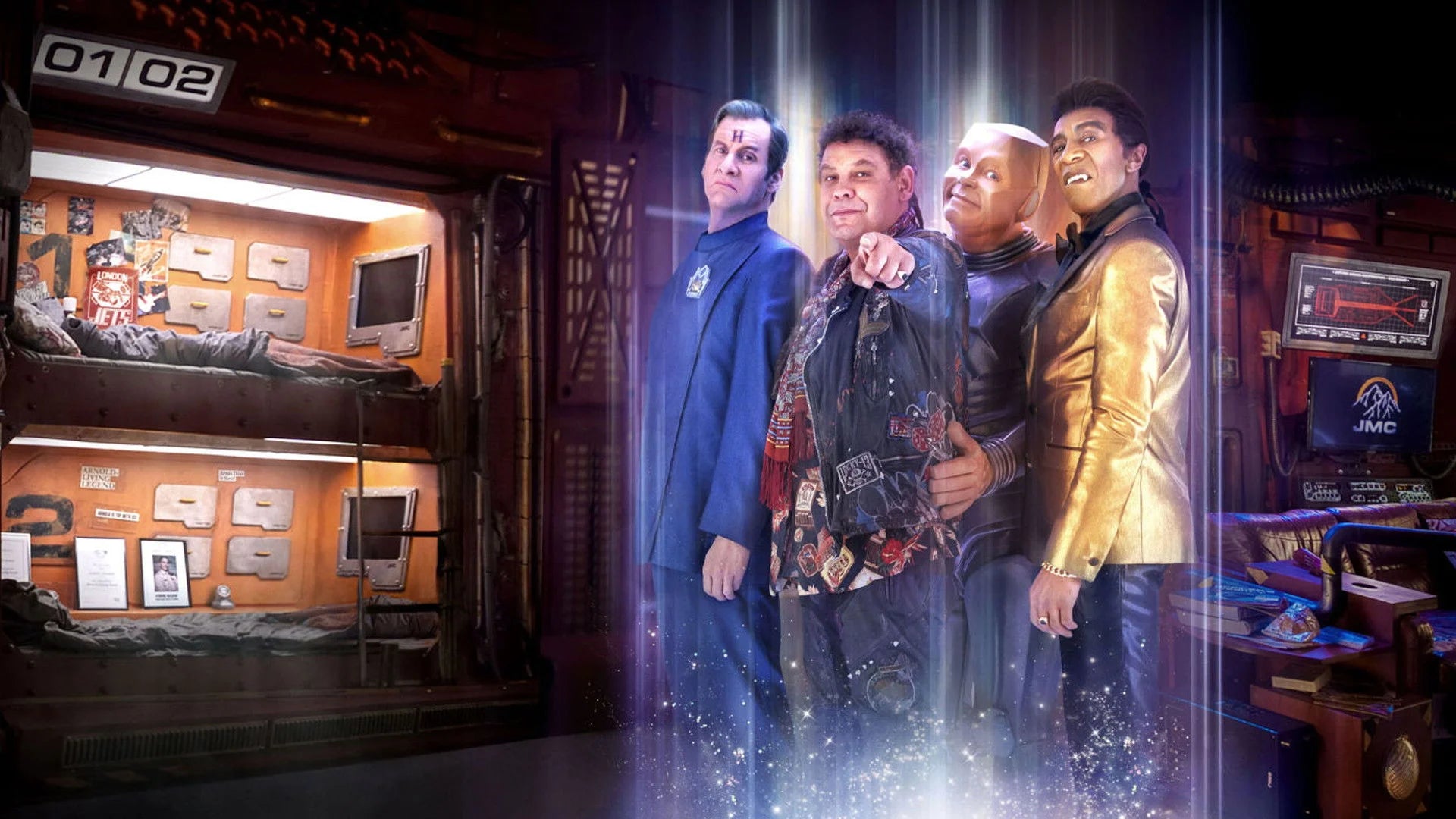 Perfect Red Dwarf (1988) Man Cave wall filler - Popcorn Poster Gallery