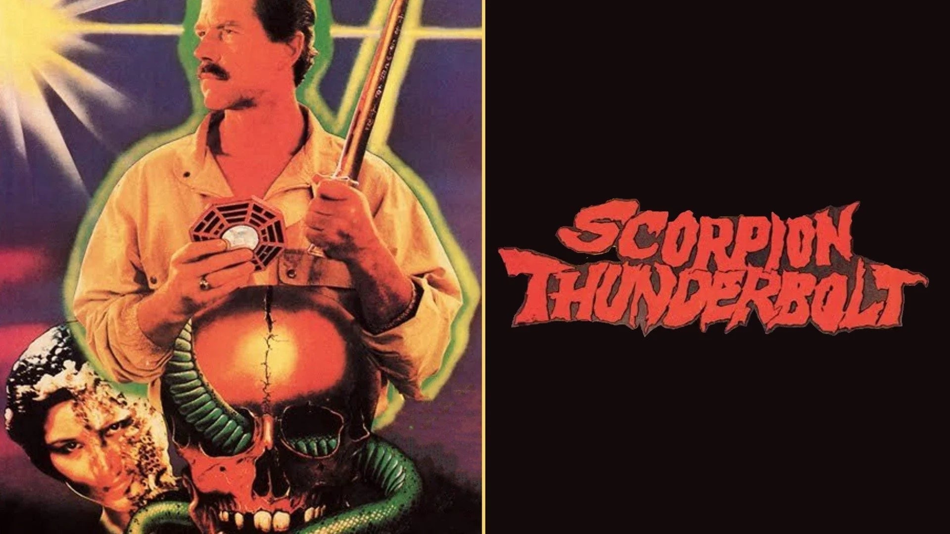 Perfect Scorpion Thunderbolt (1984) Man Cave wall filler - Popcorn Poster Gallery