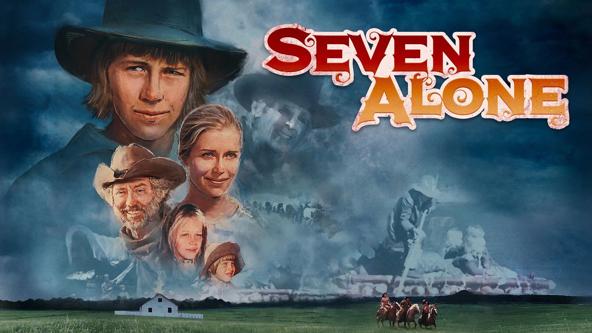 Perfect Seven Alone (1974) Man Cave wall filler - Popcorn Poster Gallery