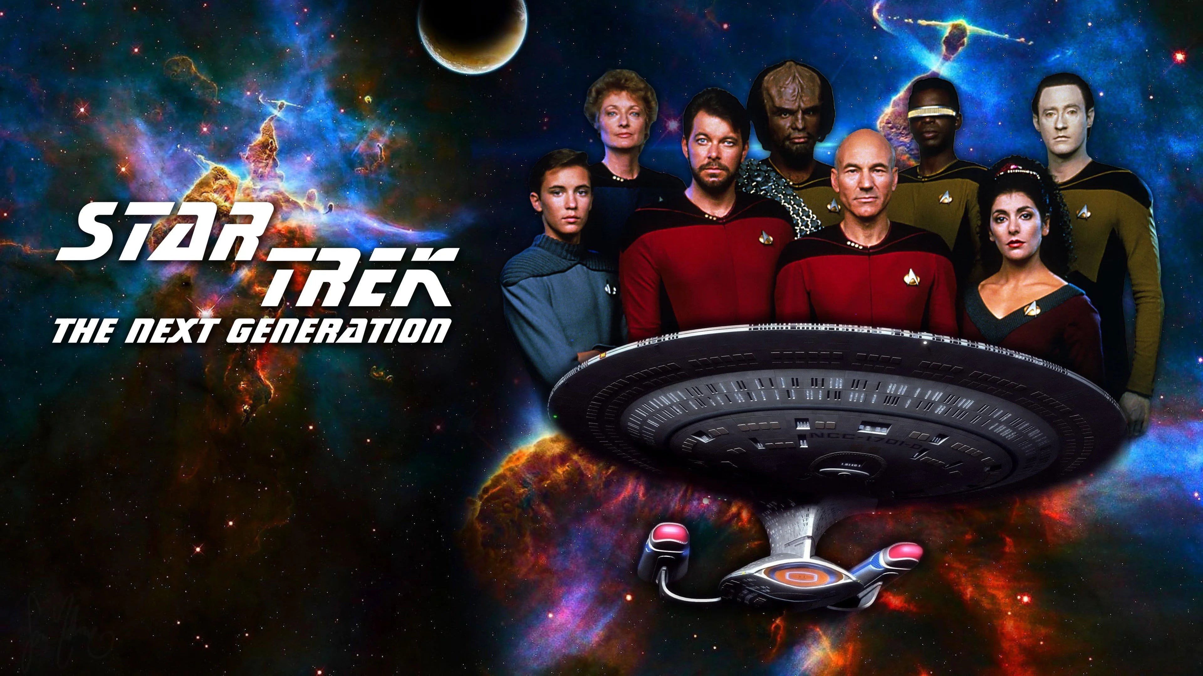 Perfect Star Trek The Next Generation (1987) Man Cave wall filler - Popcorn Poster Gallery