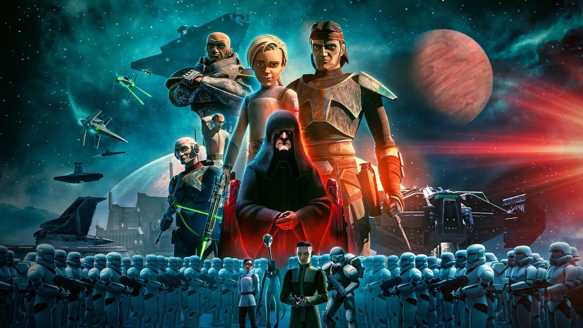 Perfect Star Wars The Bad Batch (2021) Man Cave wall filler - Popcorn Poster Gallery