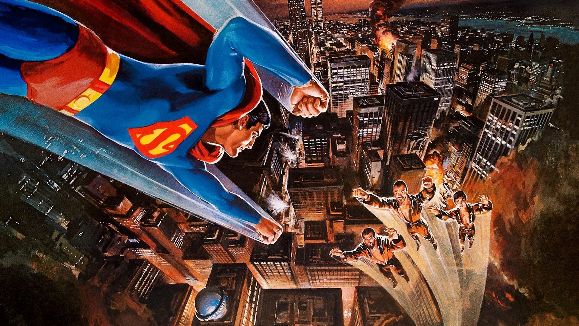Perfect Superman II (1980) Man Cave wall filler - Popcorn Poster Gallery