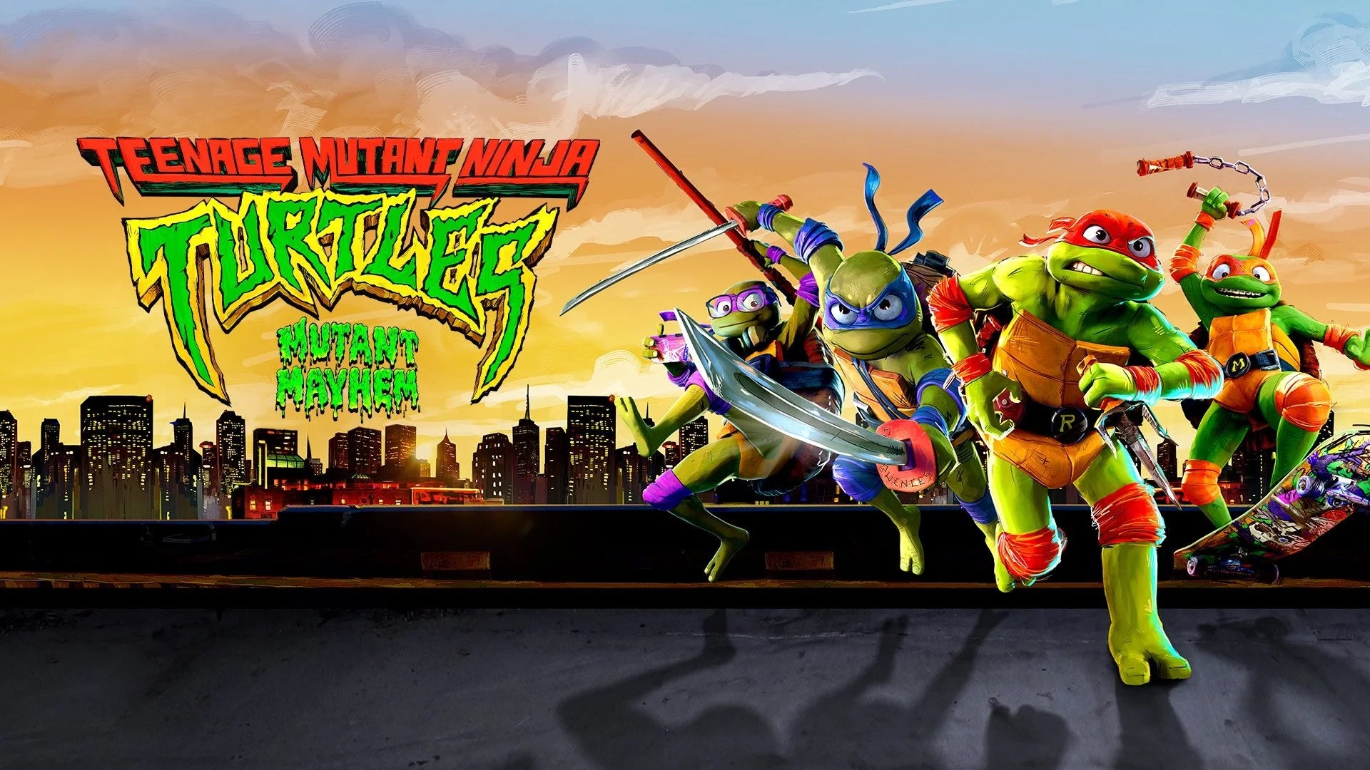 Perfect Teenage Mutant Ninja Turtles Mutant Mayhem (2023) Man Cave wall filler - Popcorn Poster Gallery