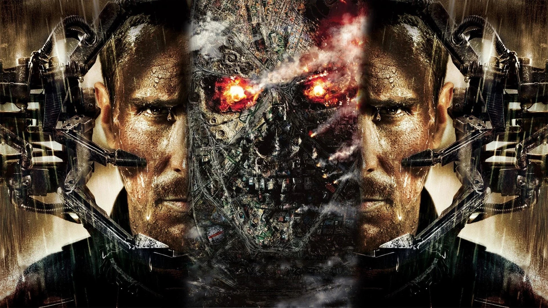 Perfect Terminator Salvation (2009) Man Cave wall filler - Popcorn Poster Gallery
