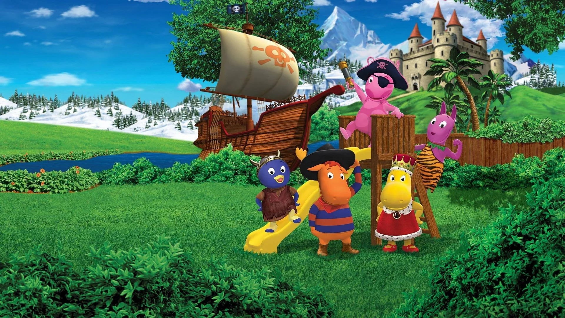 Perfect The Backyardigans (2004) Man Cave wall filler - Popcorn Poster Gallery