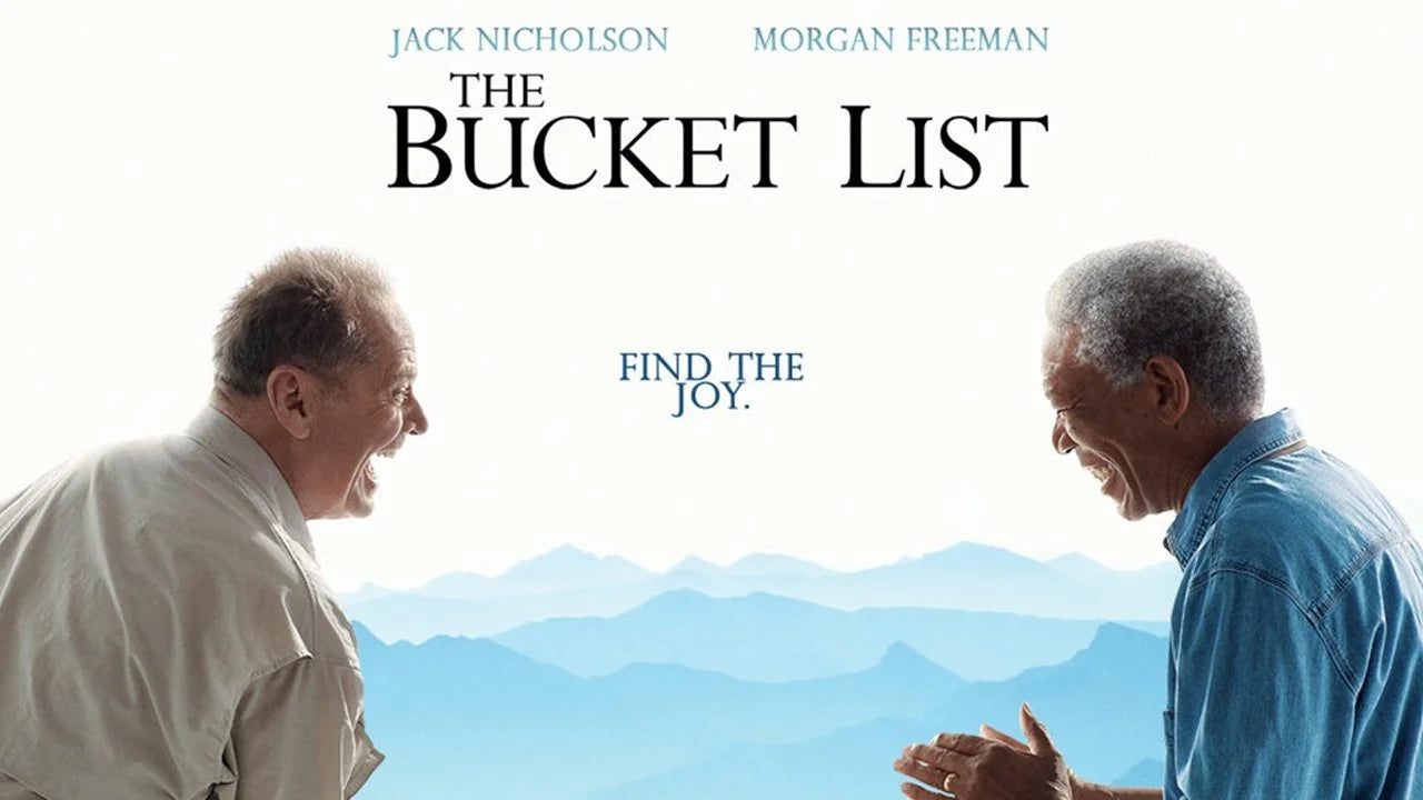 Perfect The Bucket List (2007) Man Cave wall filler - Popcorn Poster Gallery