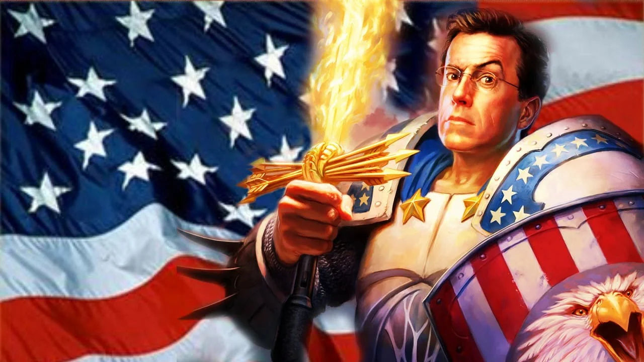 Perfect The Colbert Report (2005) Man Cave wall filler - Popcorn Poster Gallery