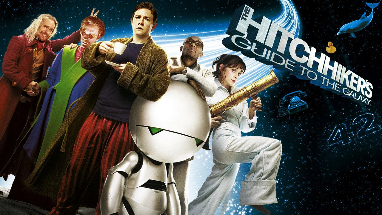 Perfect The Hitchhiker's Guide to the Galaxy (2005) Man Cave wall filler - Popcorn Poster Gallery