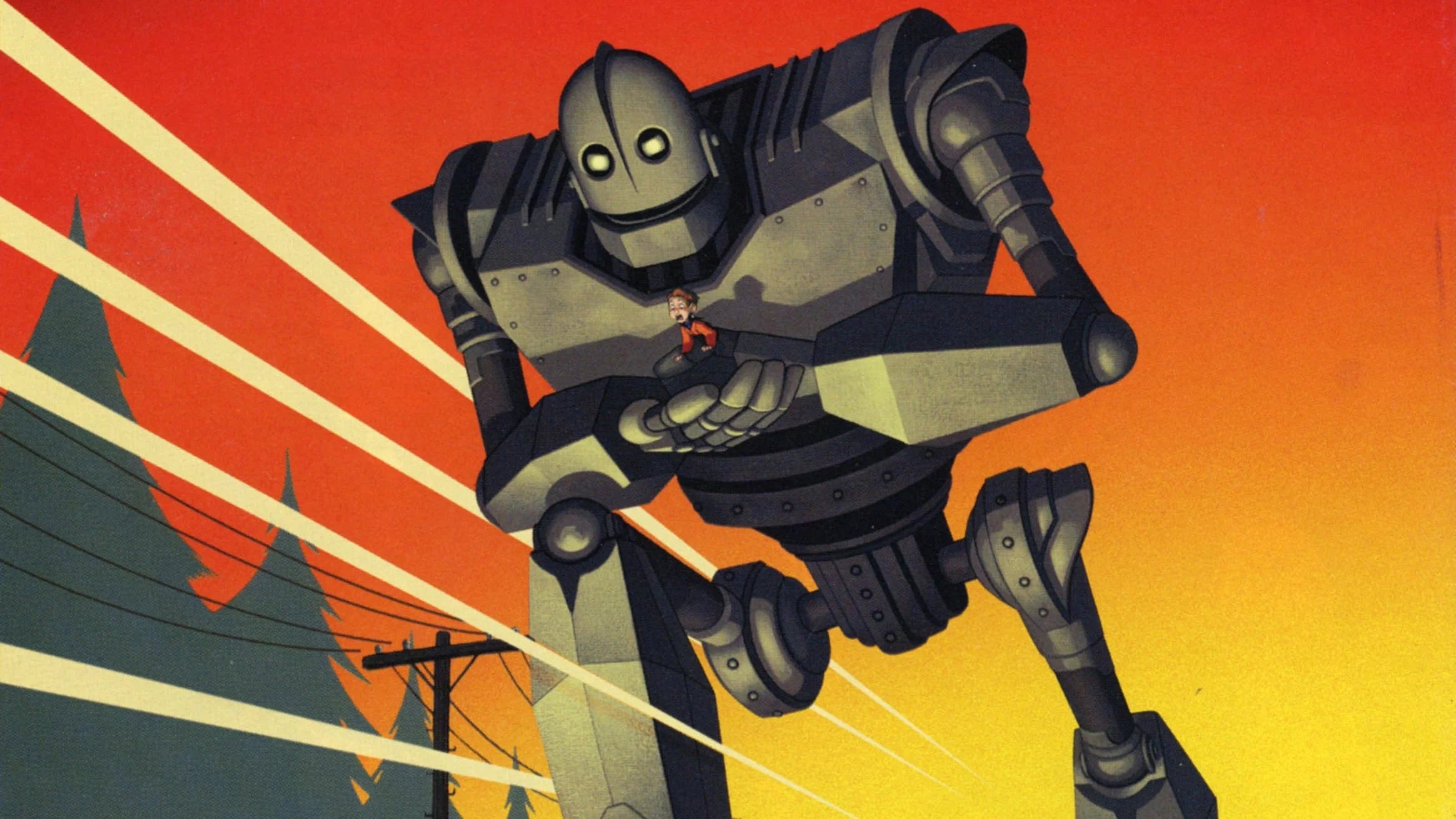 Perfect The Iron Giant (1999) Man Cave wall filler - Popcorn Poster Gallery