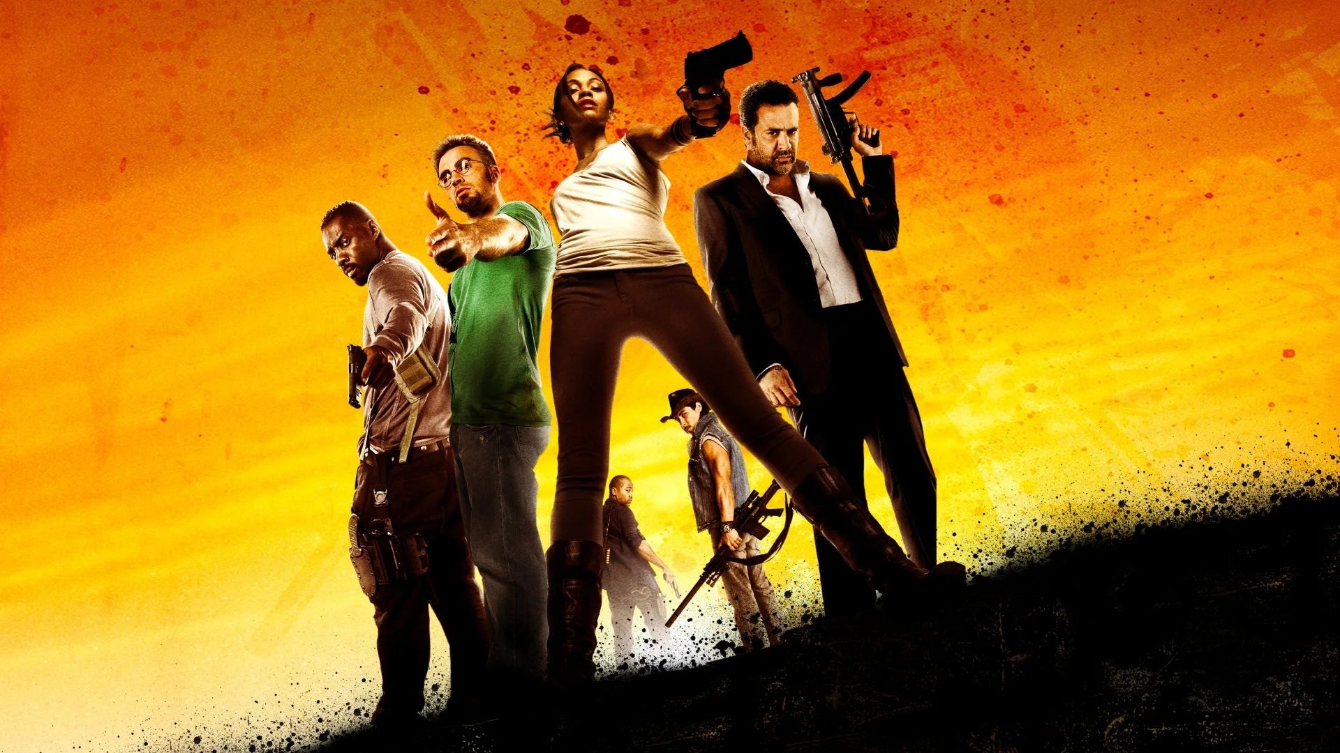 Perfect The Losers (2010) Man Cave wall filler - Popcorn Poster Gallery