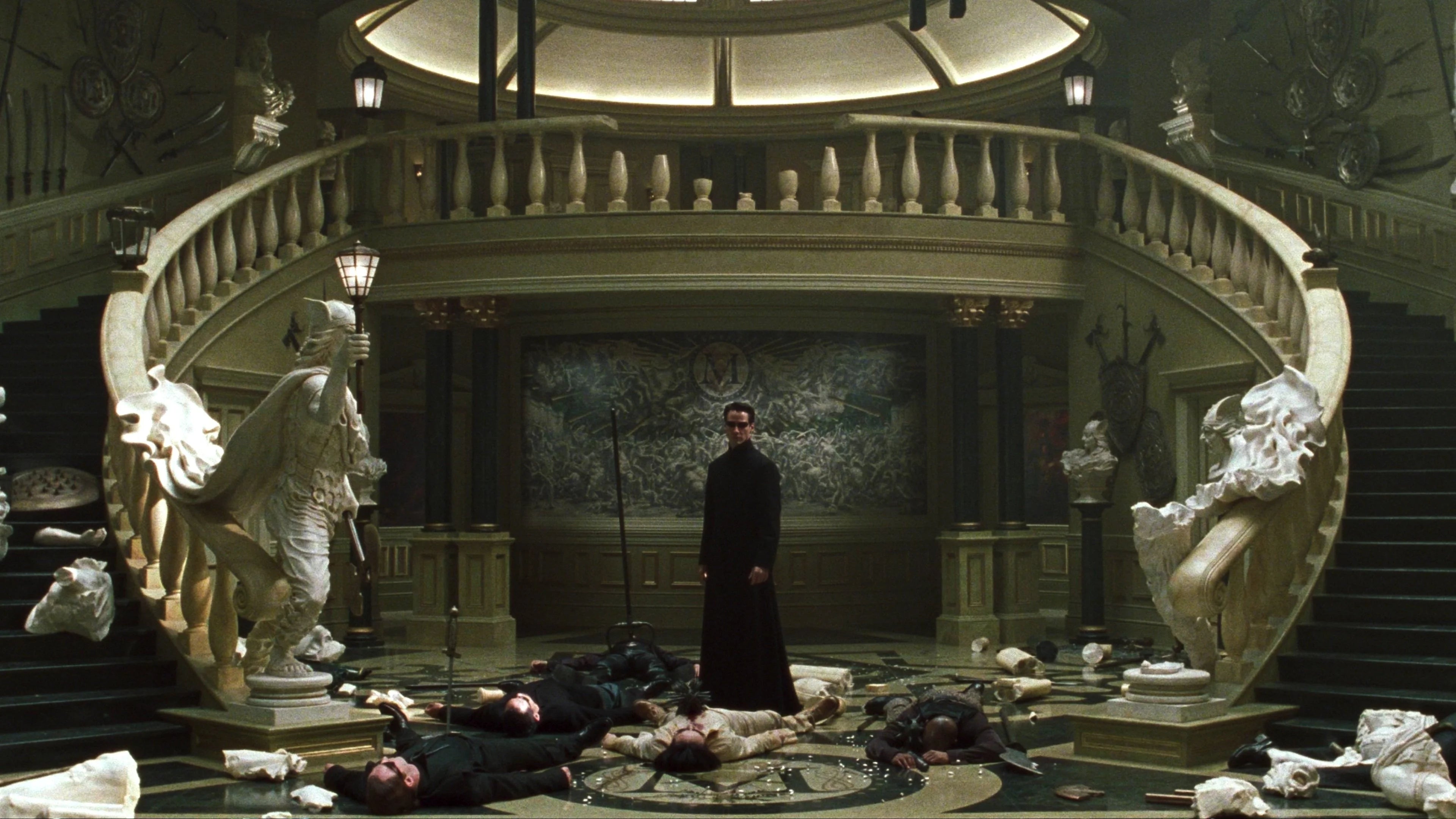 Perfect The Matrix Reloaded (2003) Man Cave wall filler - Popcorn Poster Gallery