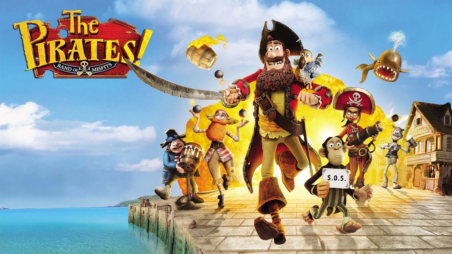 Perfect The Pirates! In an Adventure with Scientists! (2012) Man Cave wall filler - Popcorn Poster Gallery
