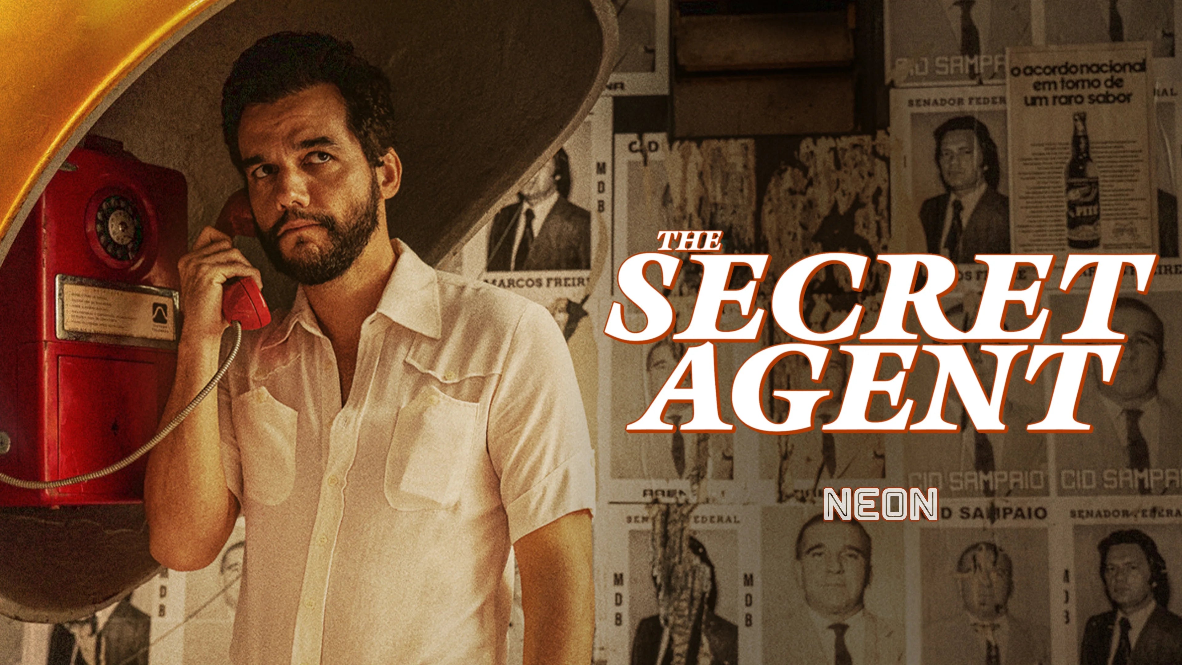 Perfect The Secret Agent (2025) Man Cave wall filler - Popcorn Poster Gallery