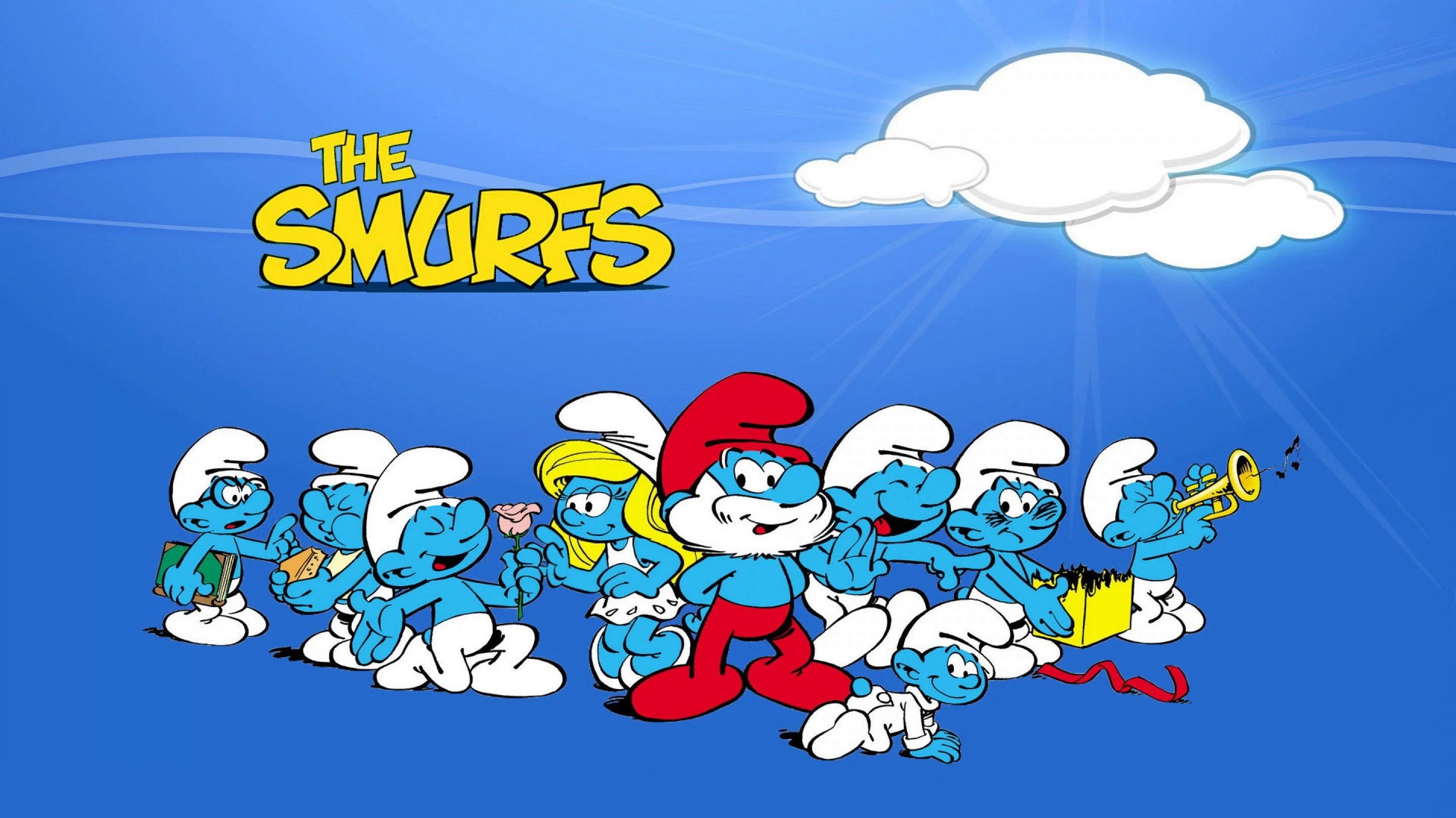 Perfect The Smurfs (1981) Man Cave wall filler - Popcorn Poster Gallery