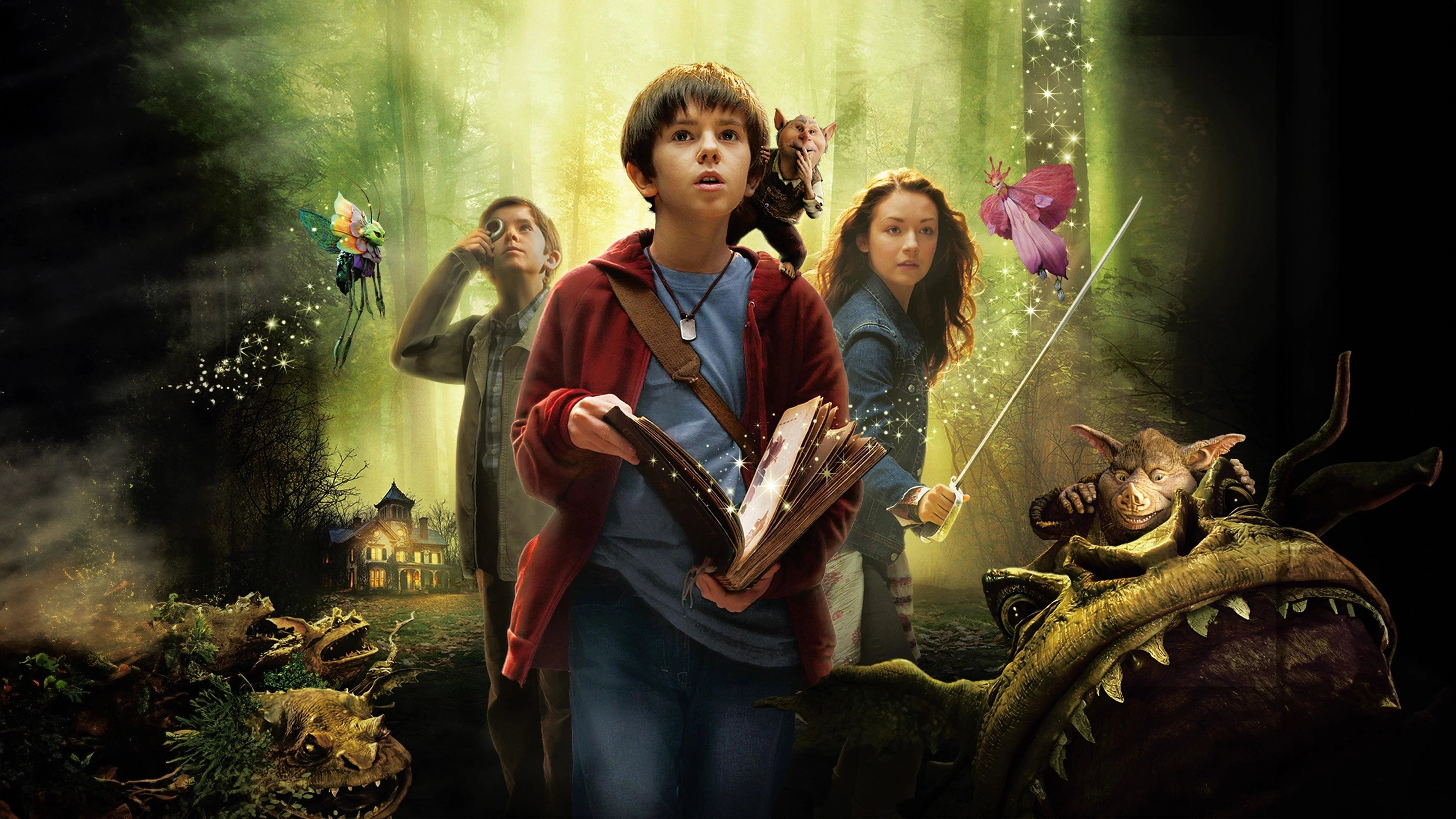 Perfect The Spiderwick Chronicles (2008) Man Cave wall filler - Popcorn Poster Gallery