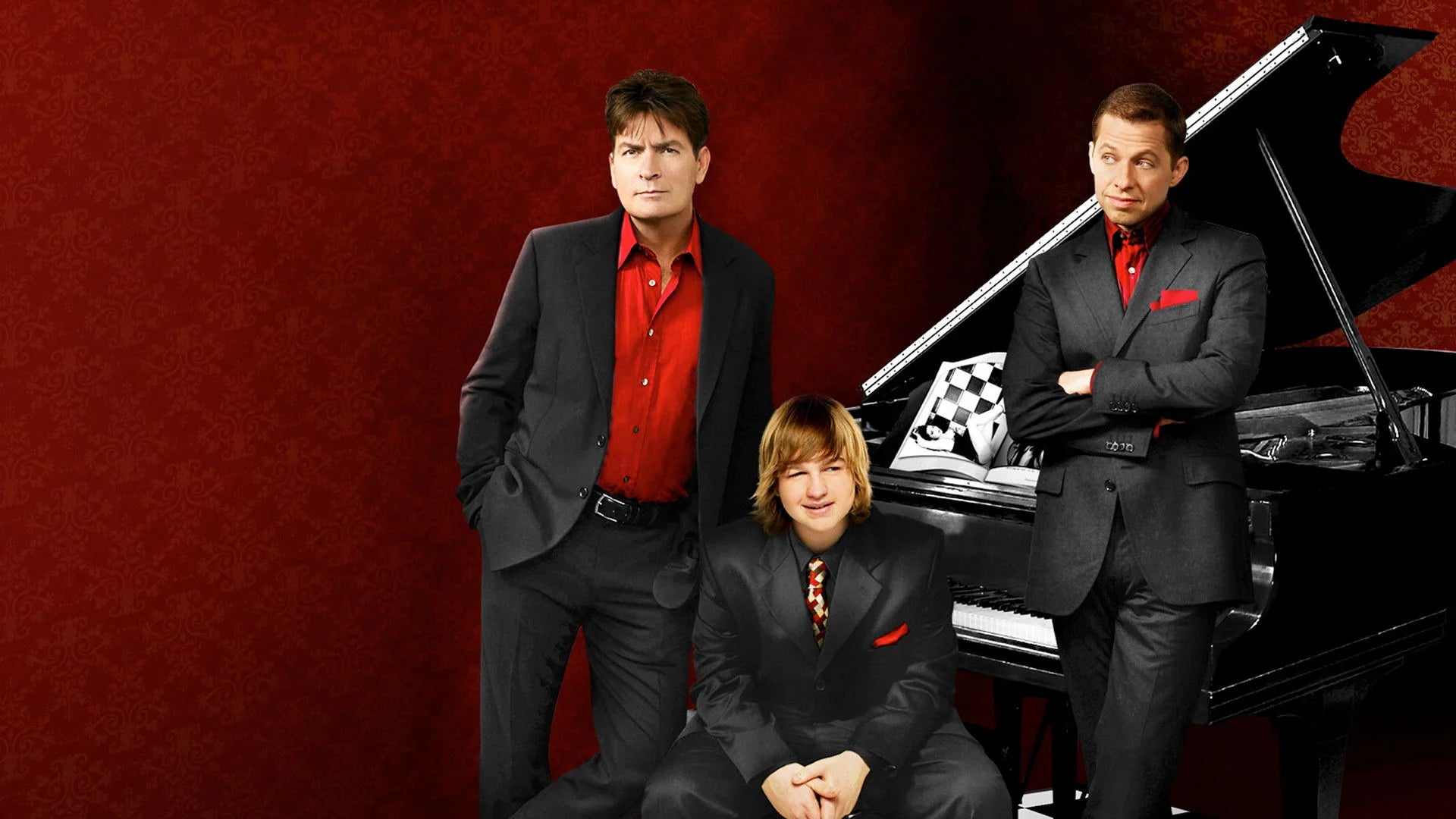 Perfect Two and a Half Men (2003) Man Cave wall filler - Popcorn Poster Gallery