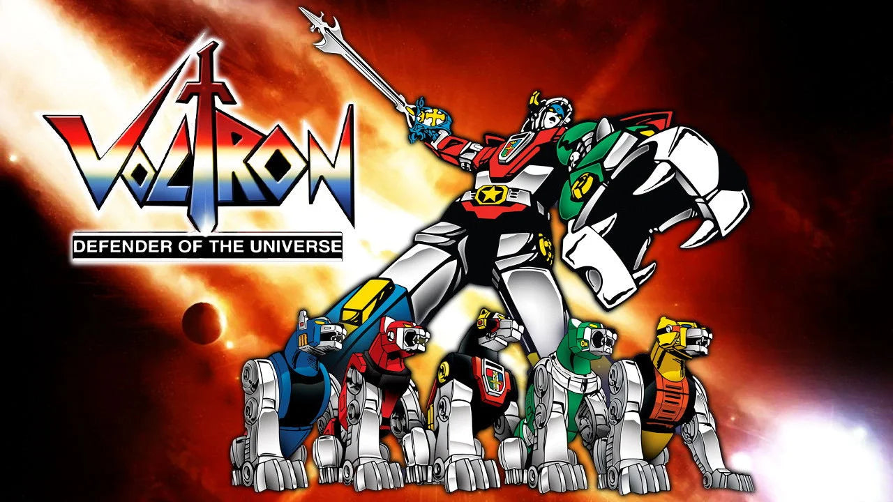 Perfect Voltron Defender of the Universe (1984) Man Cave wall filler - Popcorn Poster Gallery