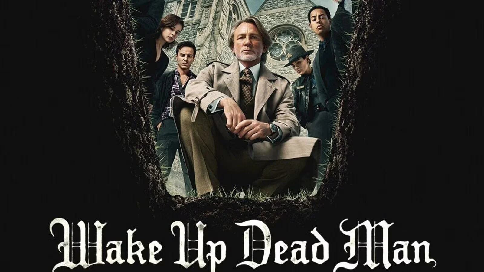 Perfect Wake Up Dead Man A Knives Out Mystery (2025) Man Cave wall filler - Popcorn Poster Gallery
