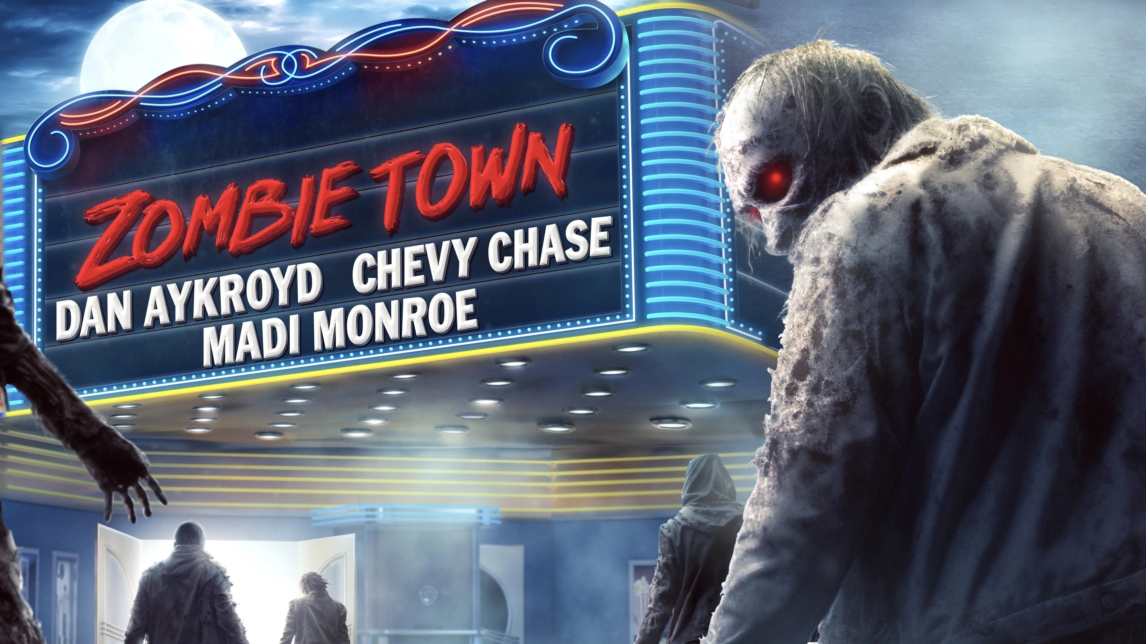 Perfect Zombie Town (2023) Man Cave wall filler - Popcorn Poster Gallery