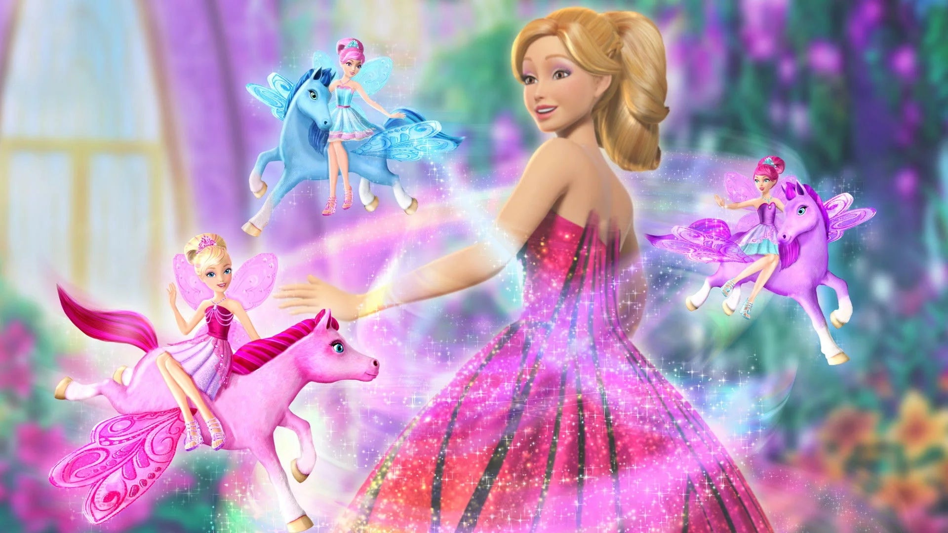 Unique Barbie Mariposa & the Fairy Princess (2013) gift ideas - Available at Popcorn Poster