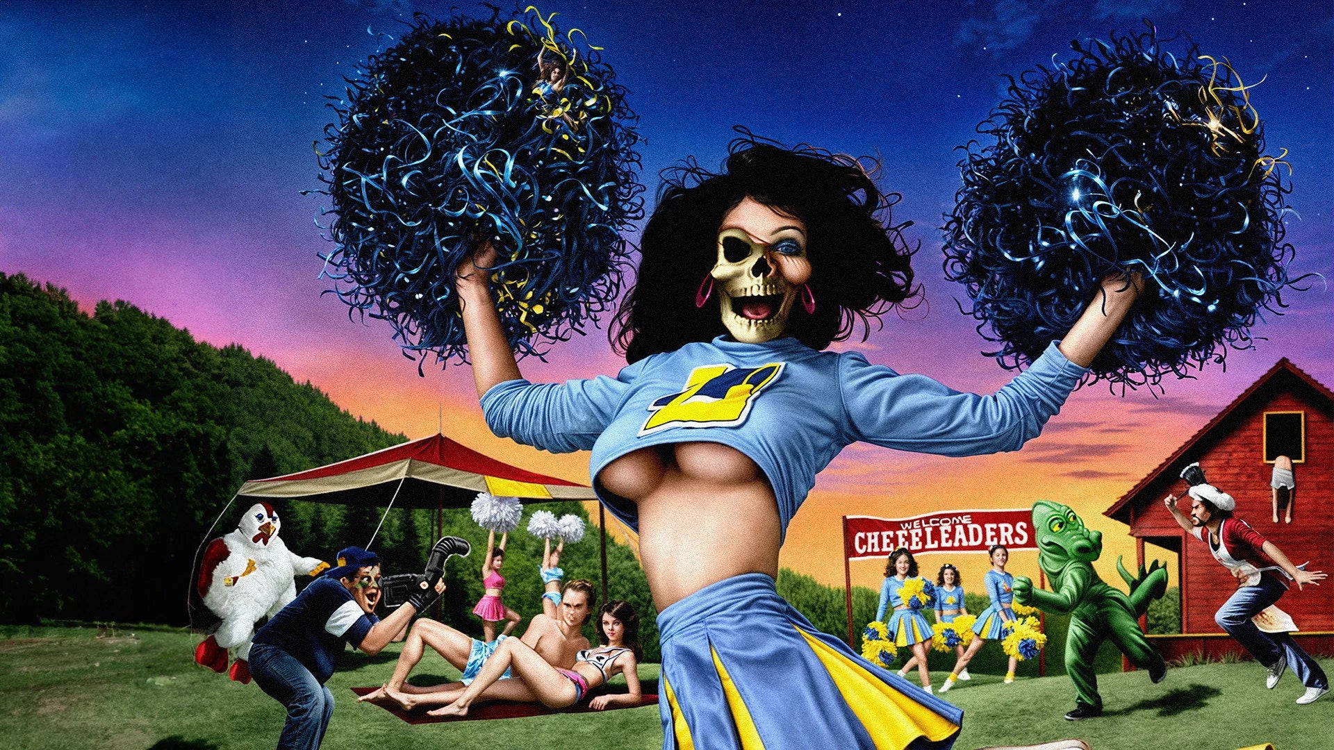 Unique Cheerleader Camp (1988) gift ideas - Available at Popcorn Poster