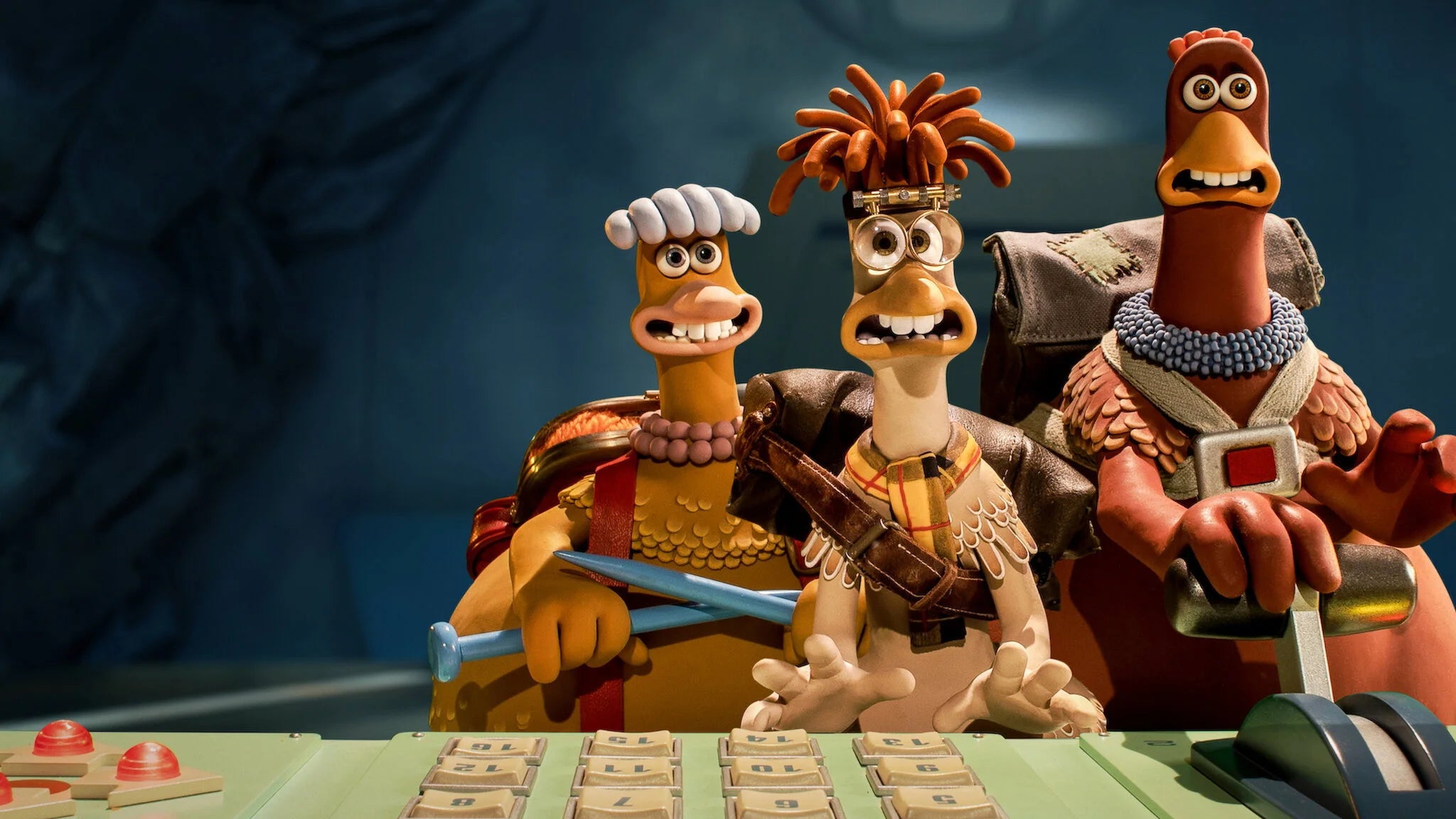 Unique Chicken Run Dawn of the Nugget (2023) gift ideas - Available at Popcorn Poster