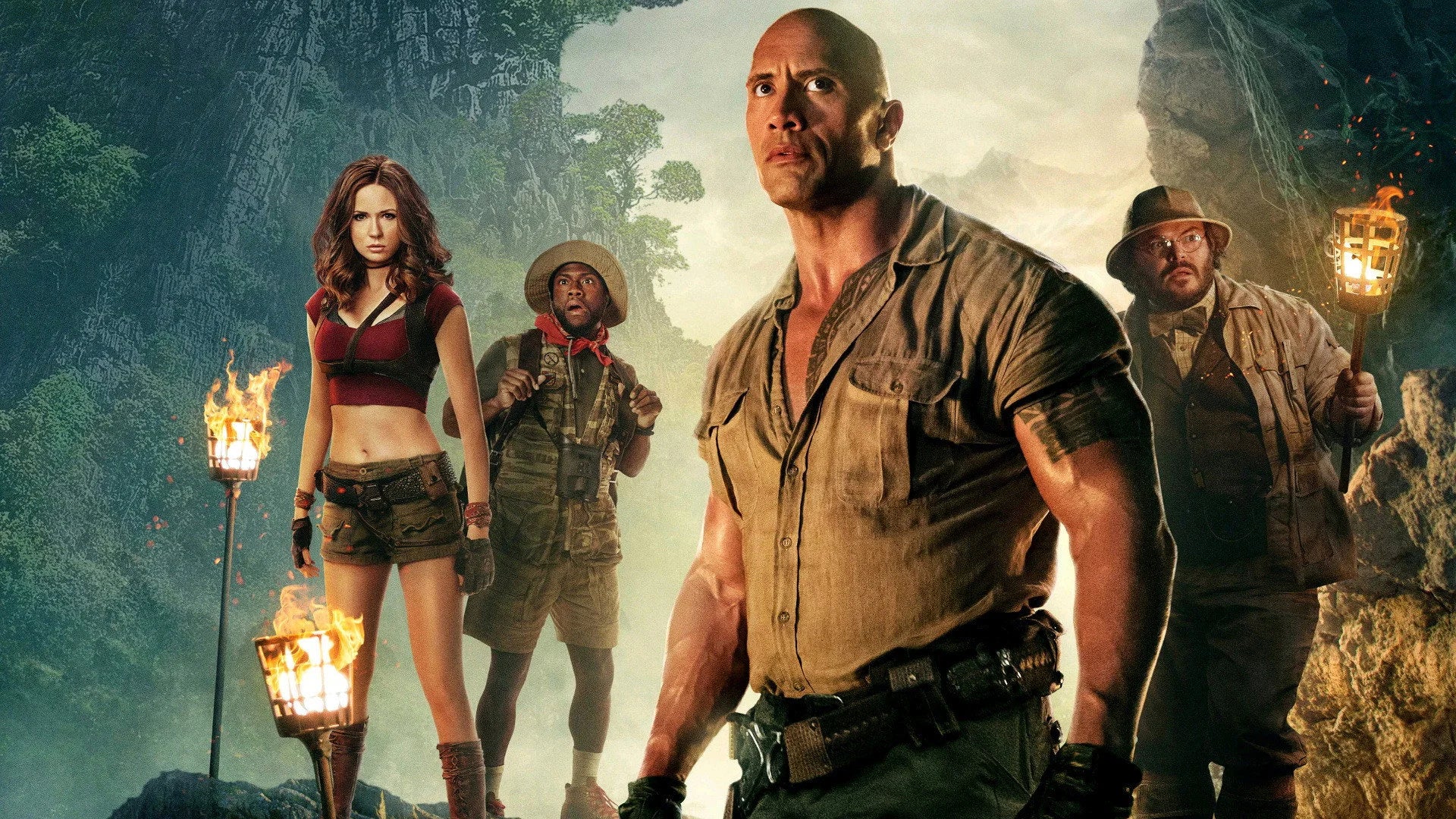 Unique Jumanji Welcome to the Jungle (2017) gift ideas - Available at Popcorn Poster