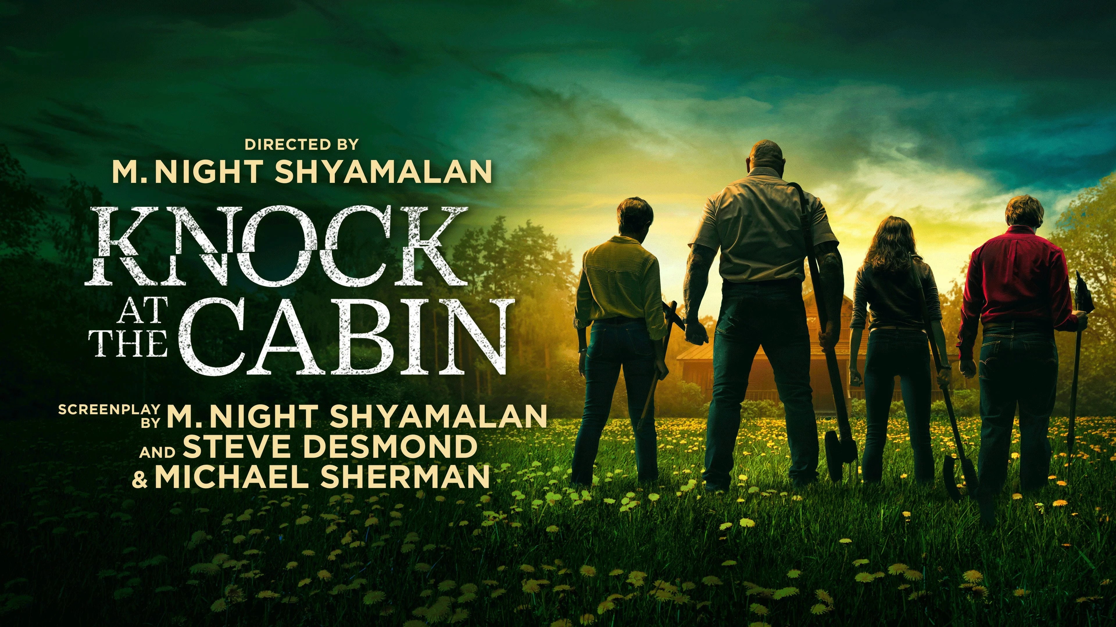 Unique Knock at the Cabin (2023) gift ideas - Available at Popcorn Poster