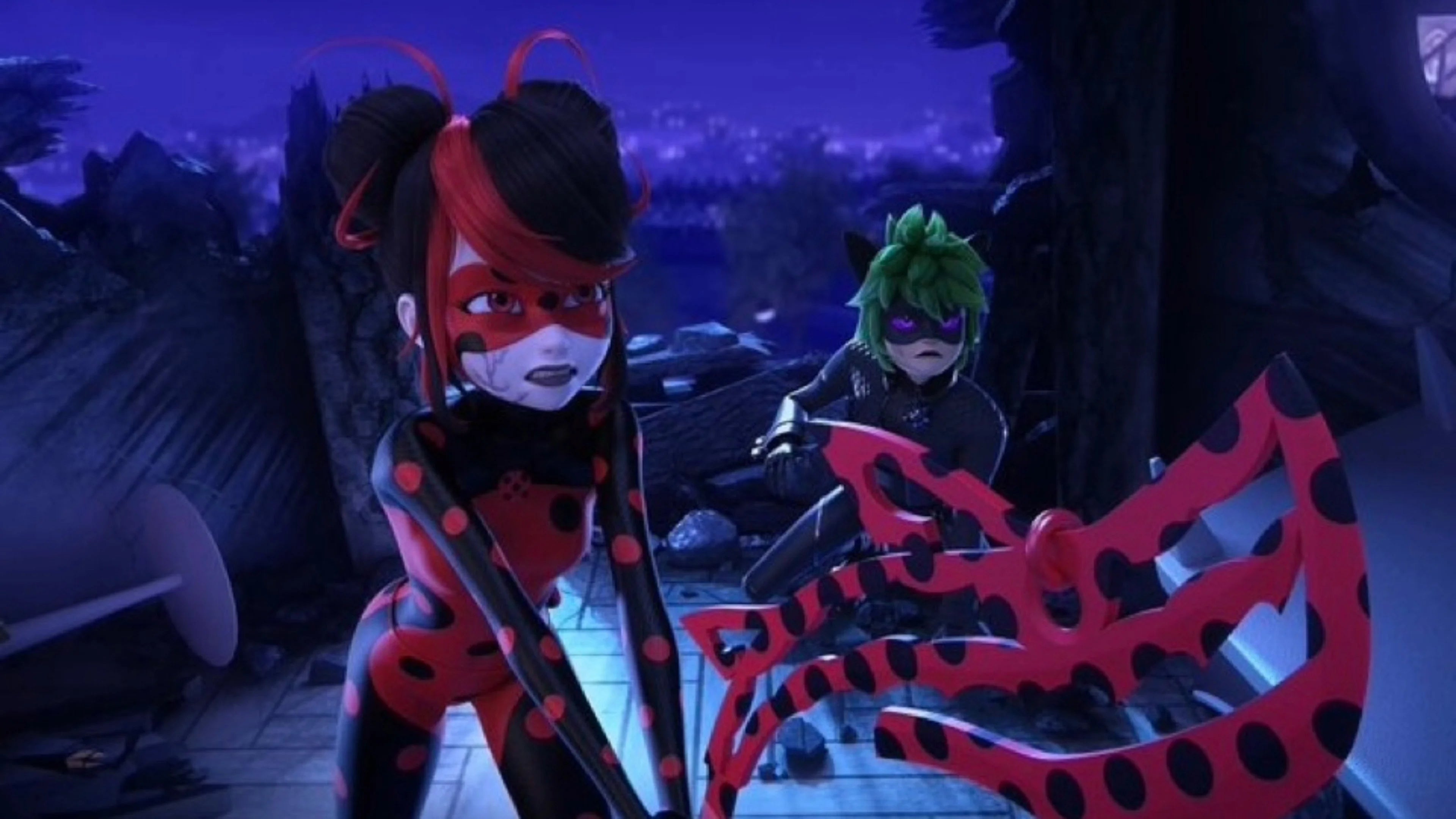 Unique Miraculous World Paris, Tales of Shadybug and Claw Noir (2023) gift ideas - Available at Popcorn Poster