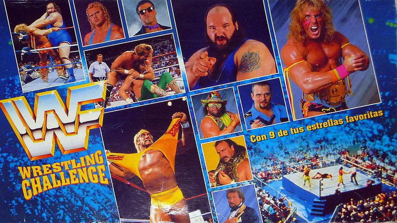 Unique WWF Wrestling Challenge (1986) gift ideas - Available at Popcorn Poster