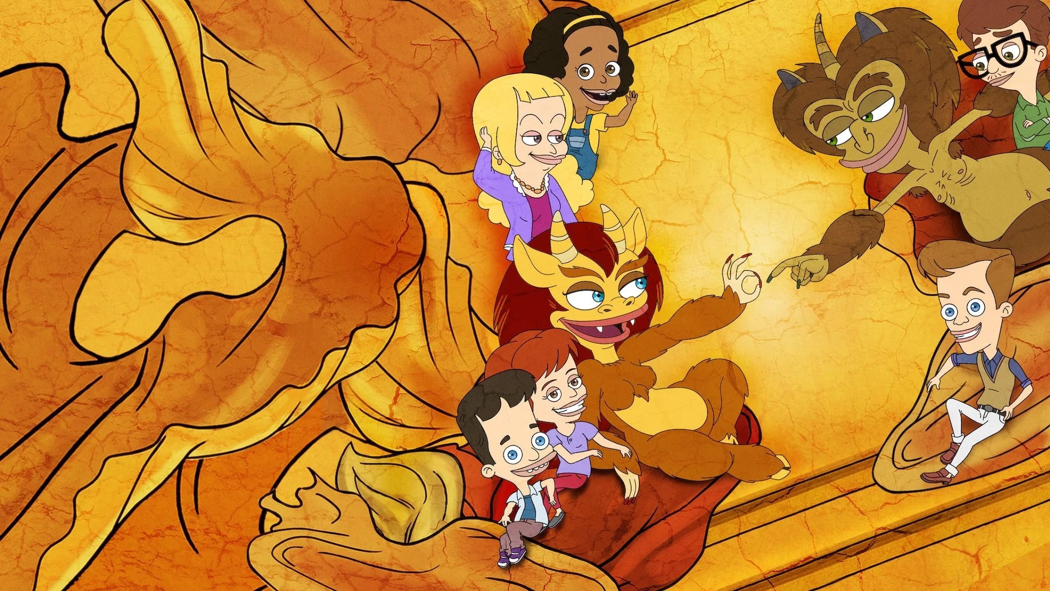 Where to buy Big Mouth (2017) posters - Popcorn Poster Shop