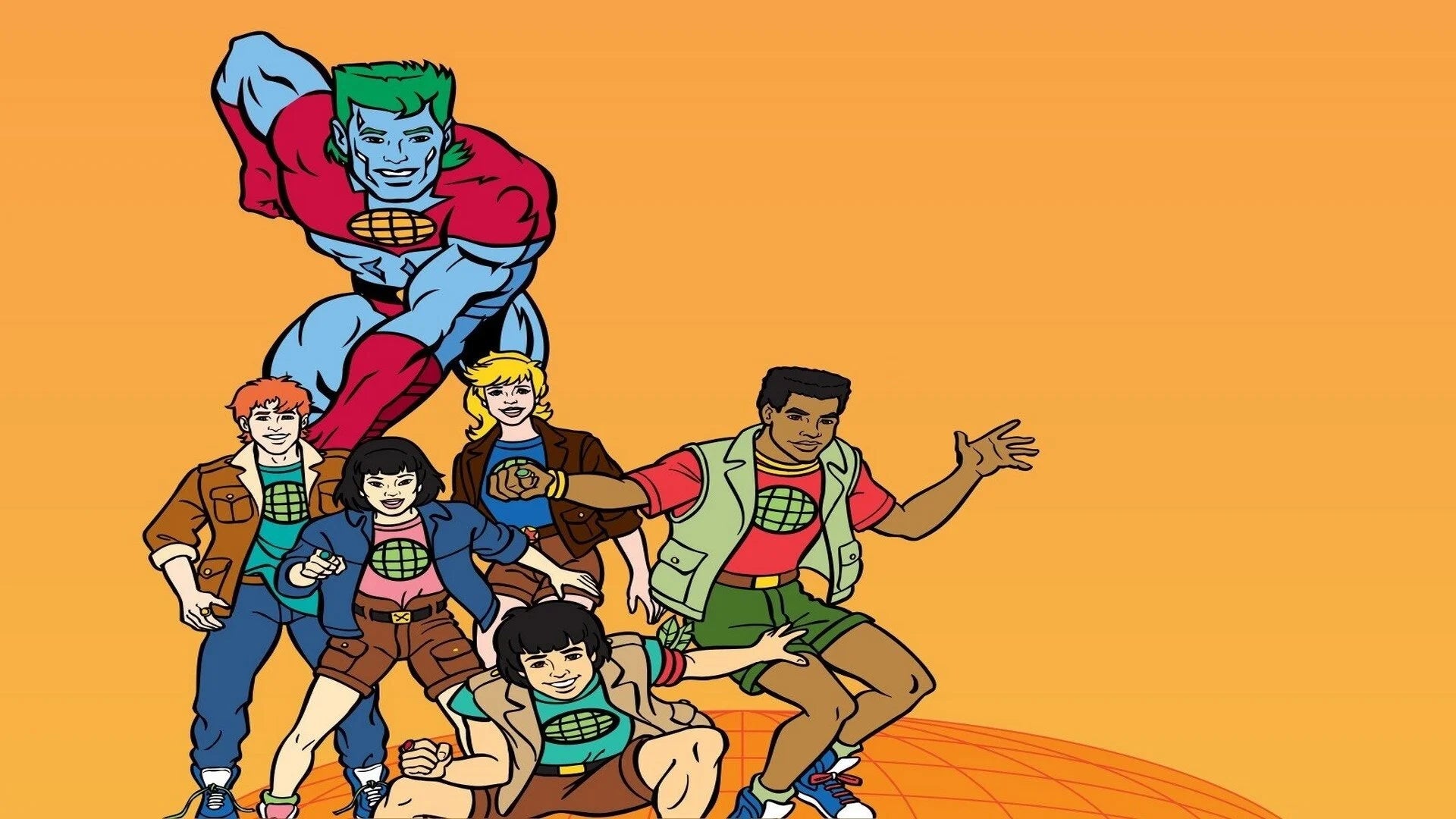 Where to buy Captain Planet and the Planeteers (1990) posters - Popcorn Poster Shop
