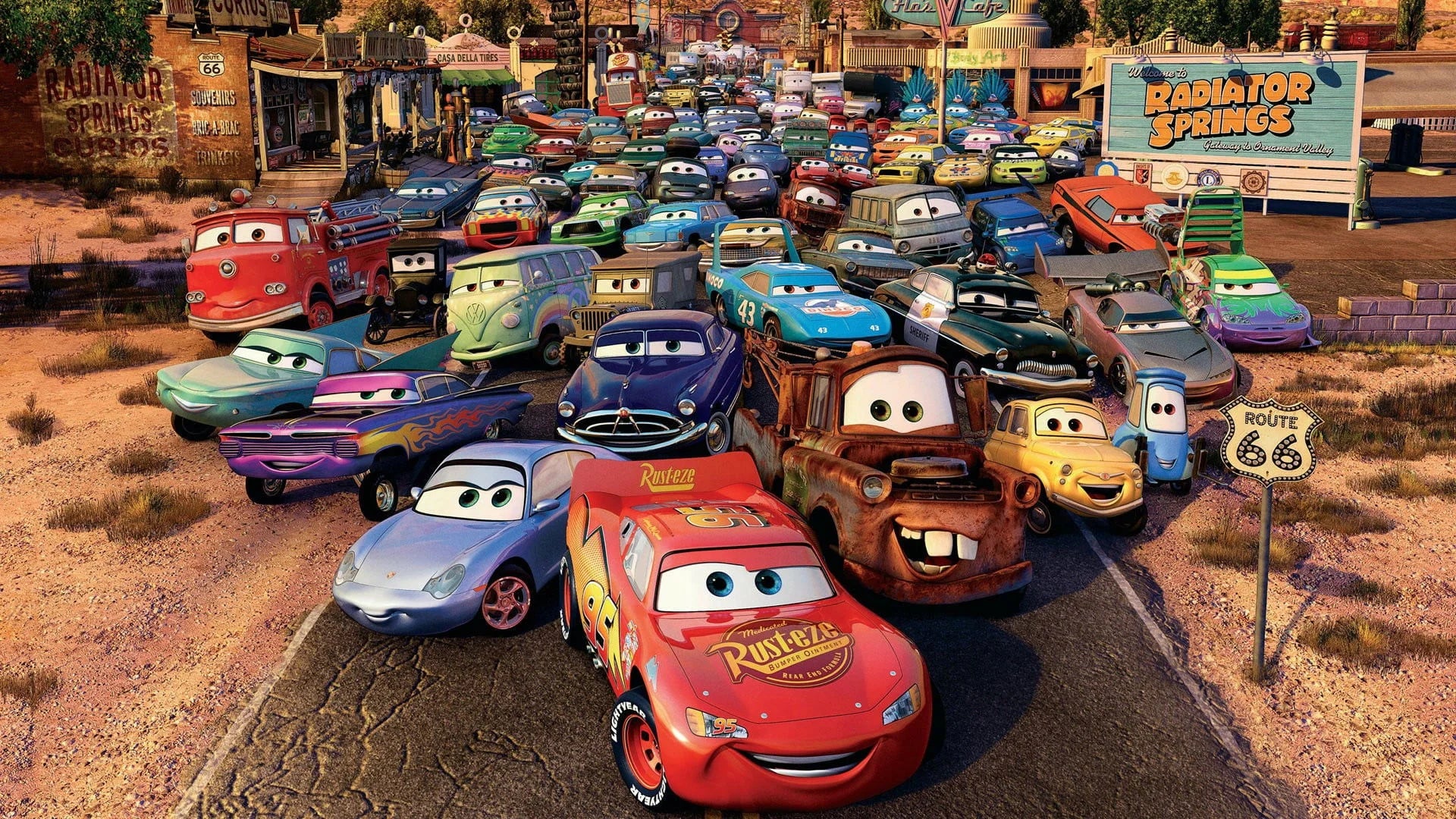 Where to buy Cars (2006) posters - Popcorn Poster Shop
