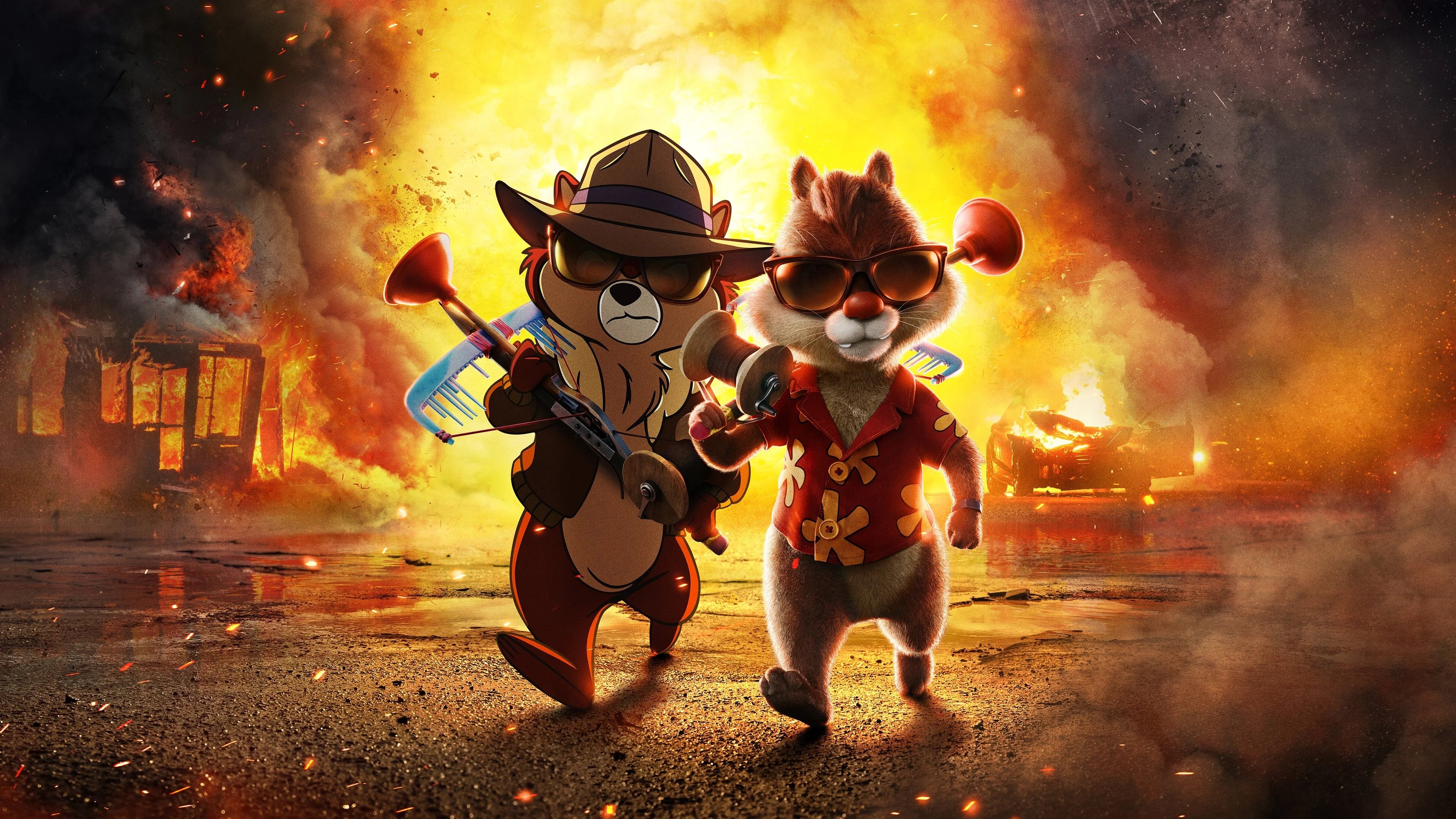 Where to buy Chip 'n Dale Rescue Rangers (2022) posters - Popcorn Poster Shop