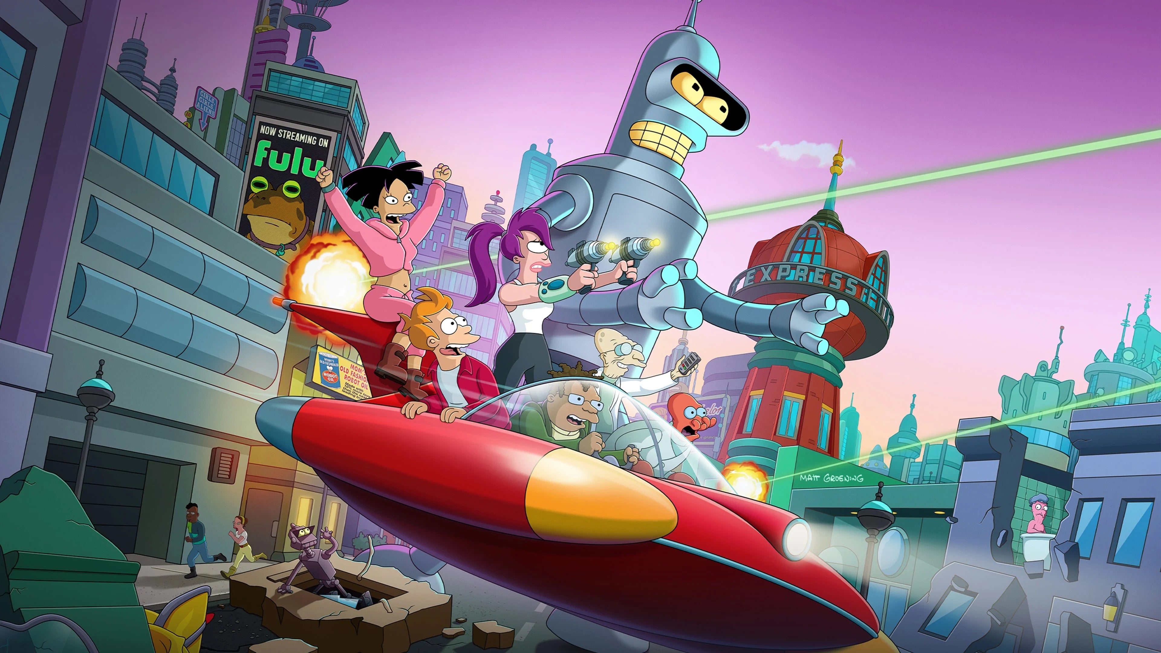 Where to buy Futurama (1999) posters - Popcorn Poster Shop