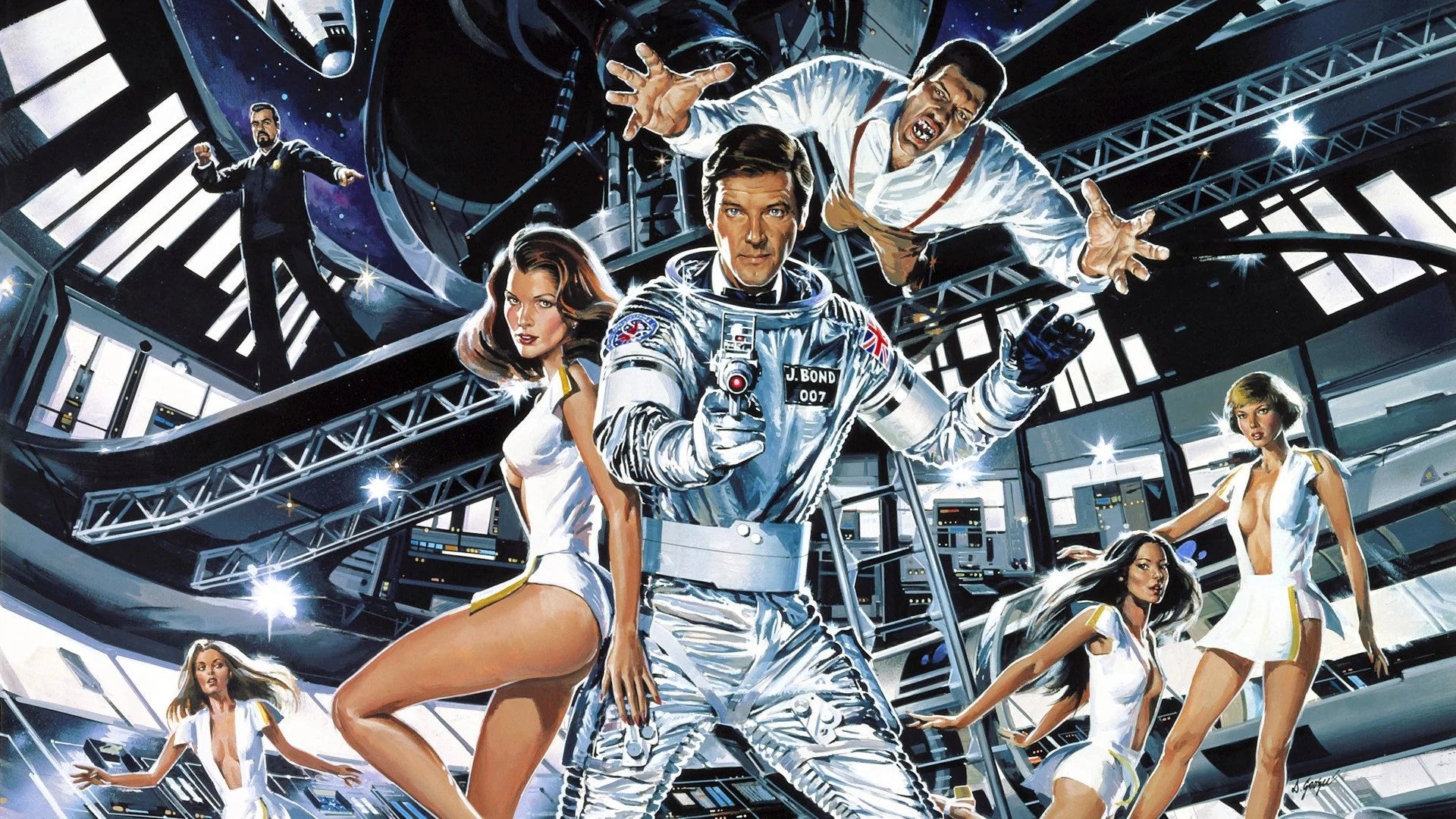 Where to buy Moonraker (1979) posters - Popcorn Poster Shop