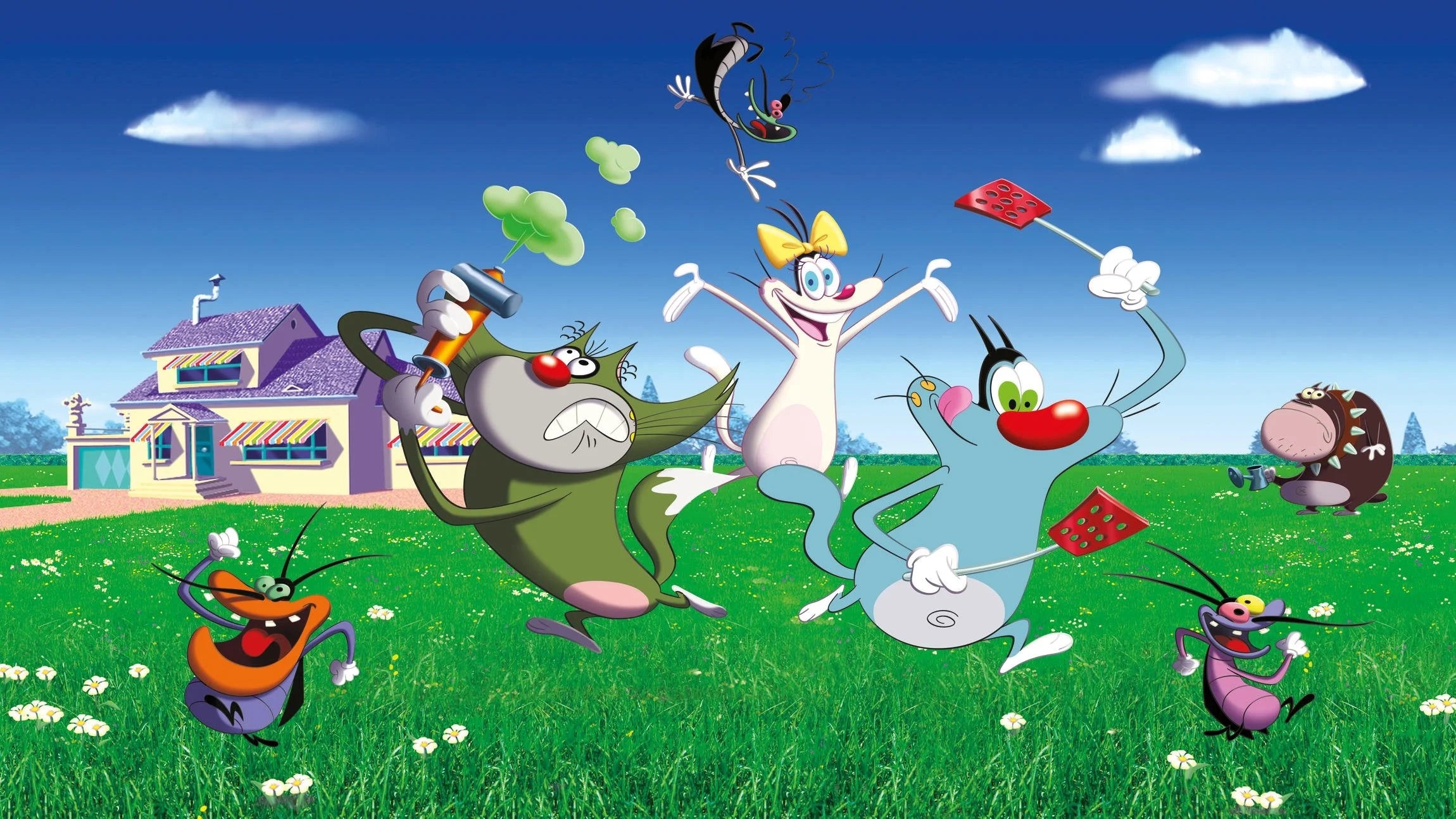 Where to buy Oggy and the Cockroaches (1999) posters - Popcorn Poster Shop
