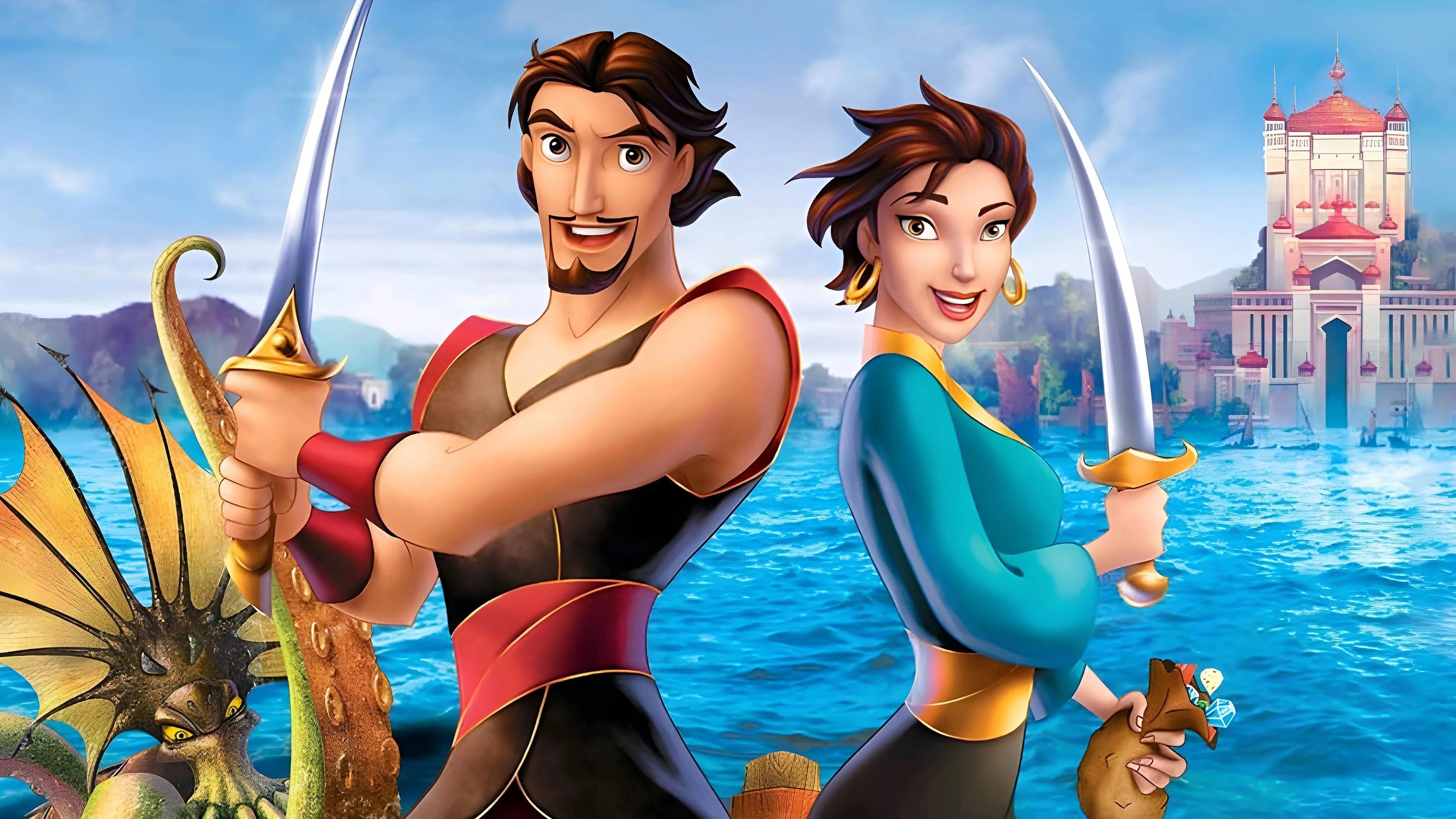 Where to buy Sinbad Legend of the Seven Seas (2003) posters - Popcorn Poster Shop