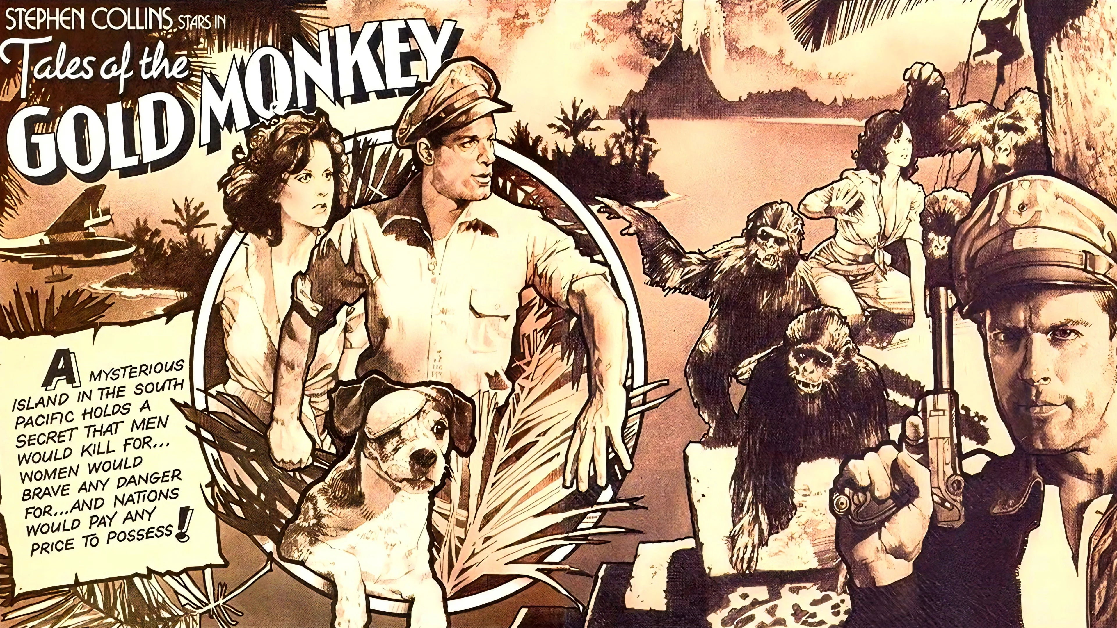 Where to buy Tales of the Gold Monkey (1982) posters - Popcorn Poster Shop