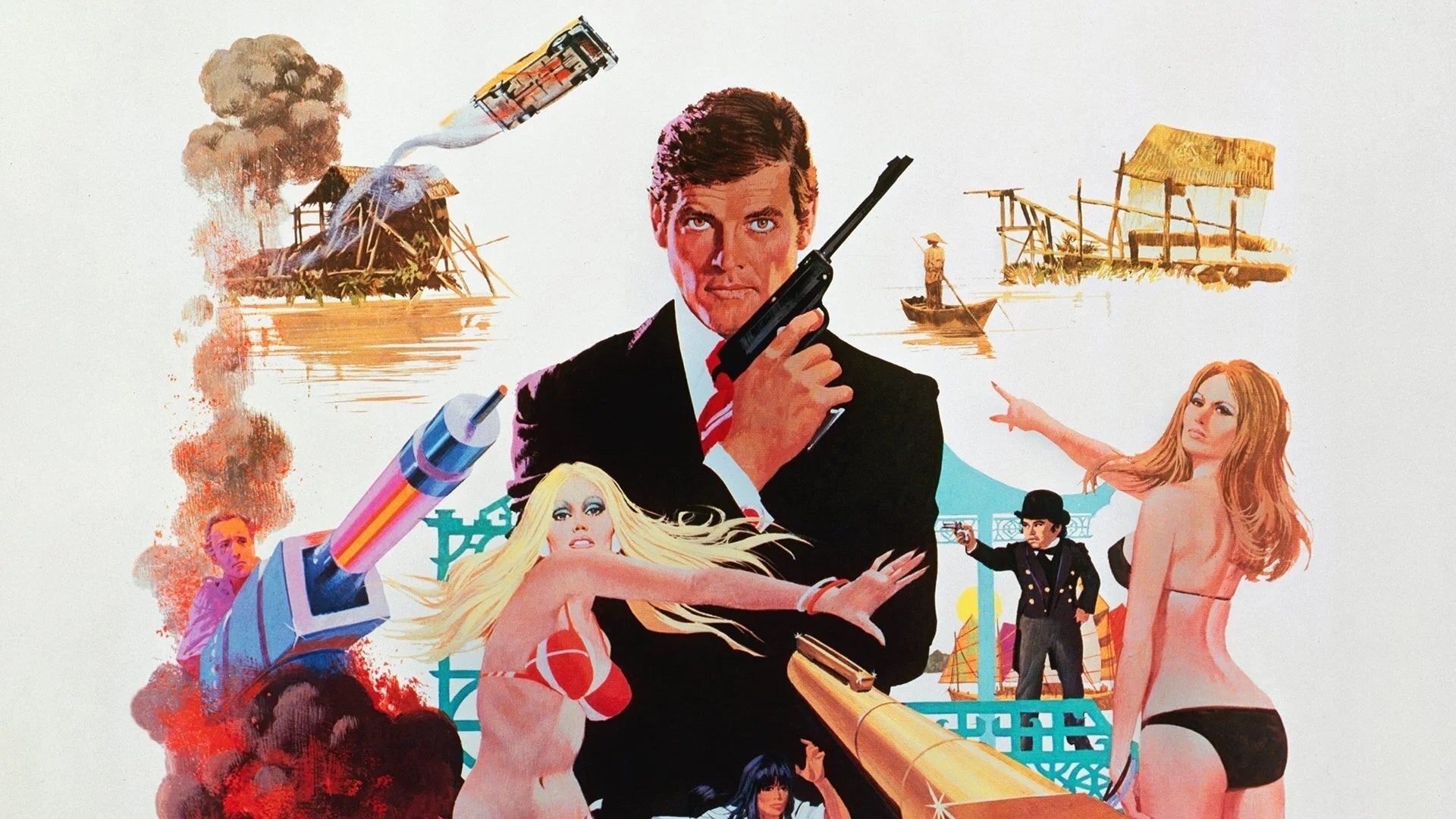 Where to buy The Man with the Golden Gun (1974) posters - Popcorn Poster Shop