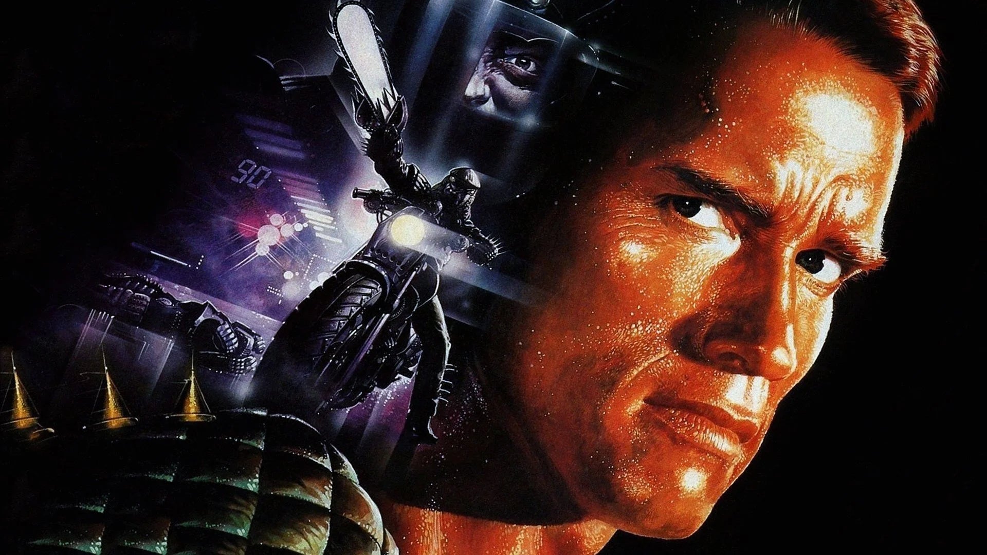 Where to buy The Running Man (1987) posters - Popcorn Poster Shop