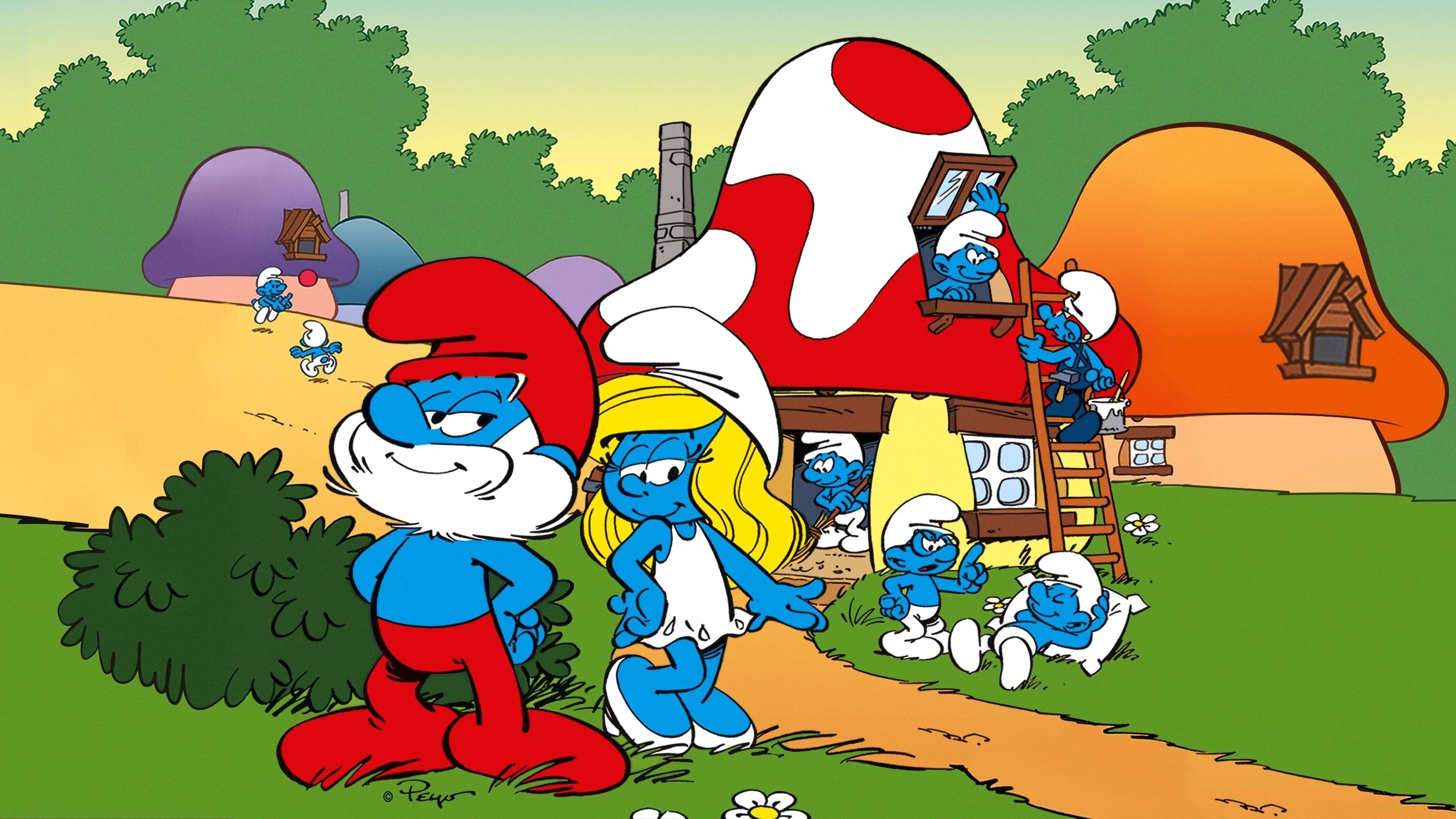 Where to buy The Smurfs (1981) posters - Popcorn Poster Shop