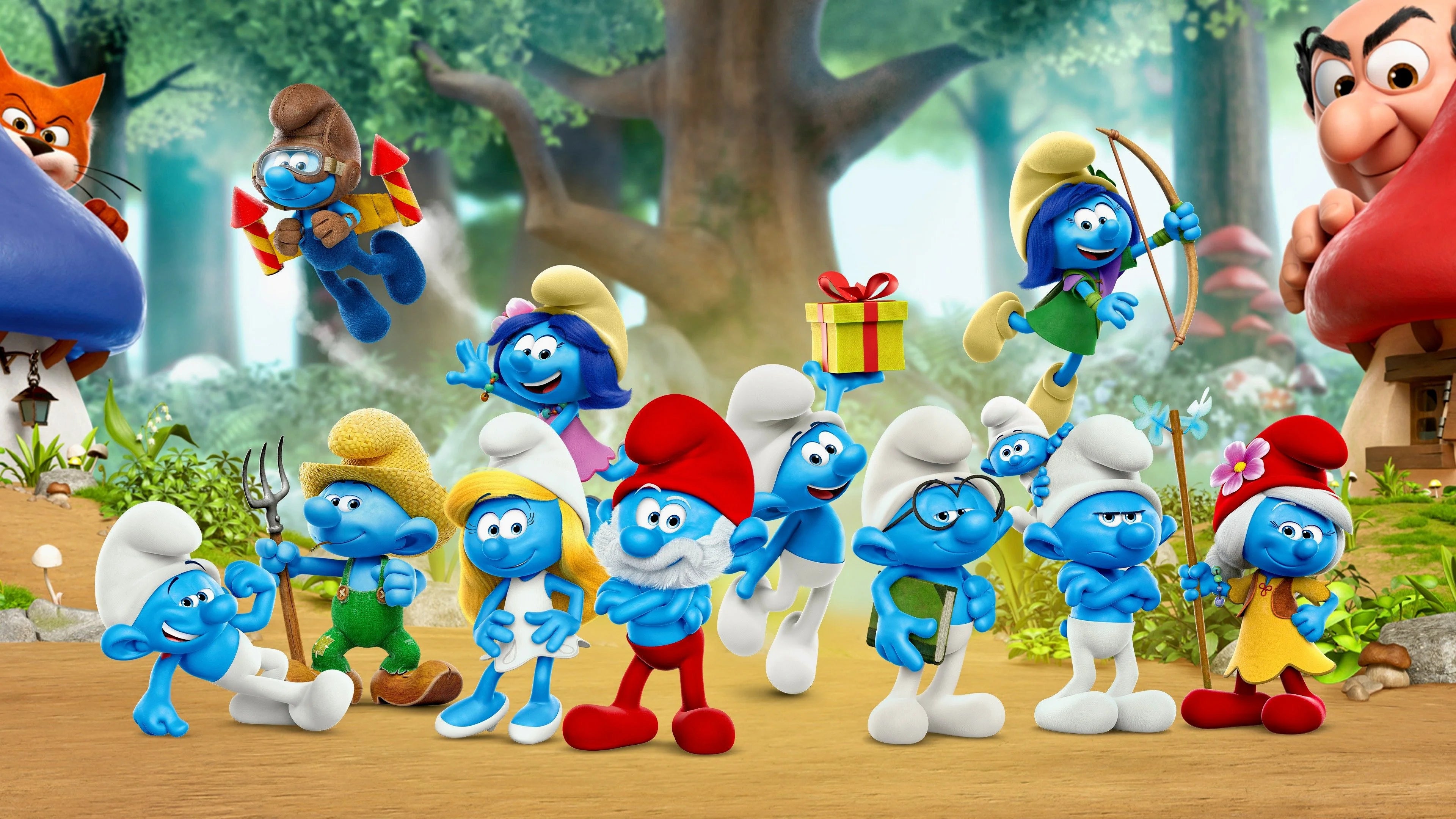 Where to buy The Smurfs (2021) posters - Popcorn Poster Shop