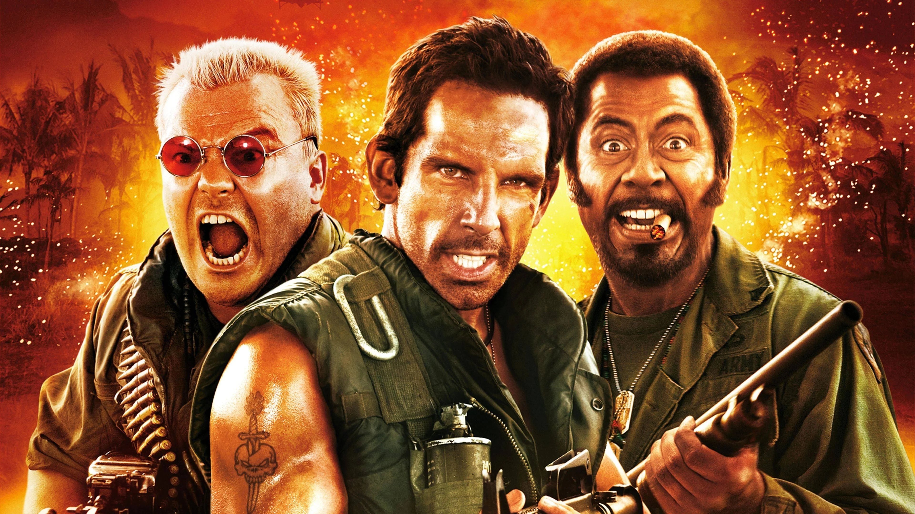 Where to buy Tropic Thunder (2008) posters - Popcorn Poster Shop