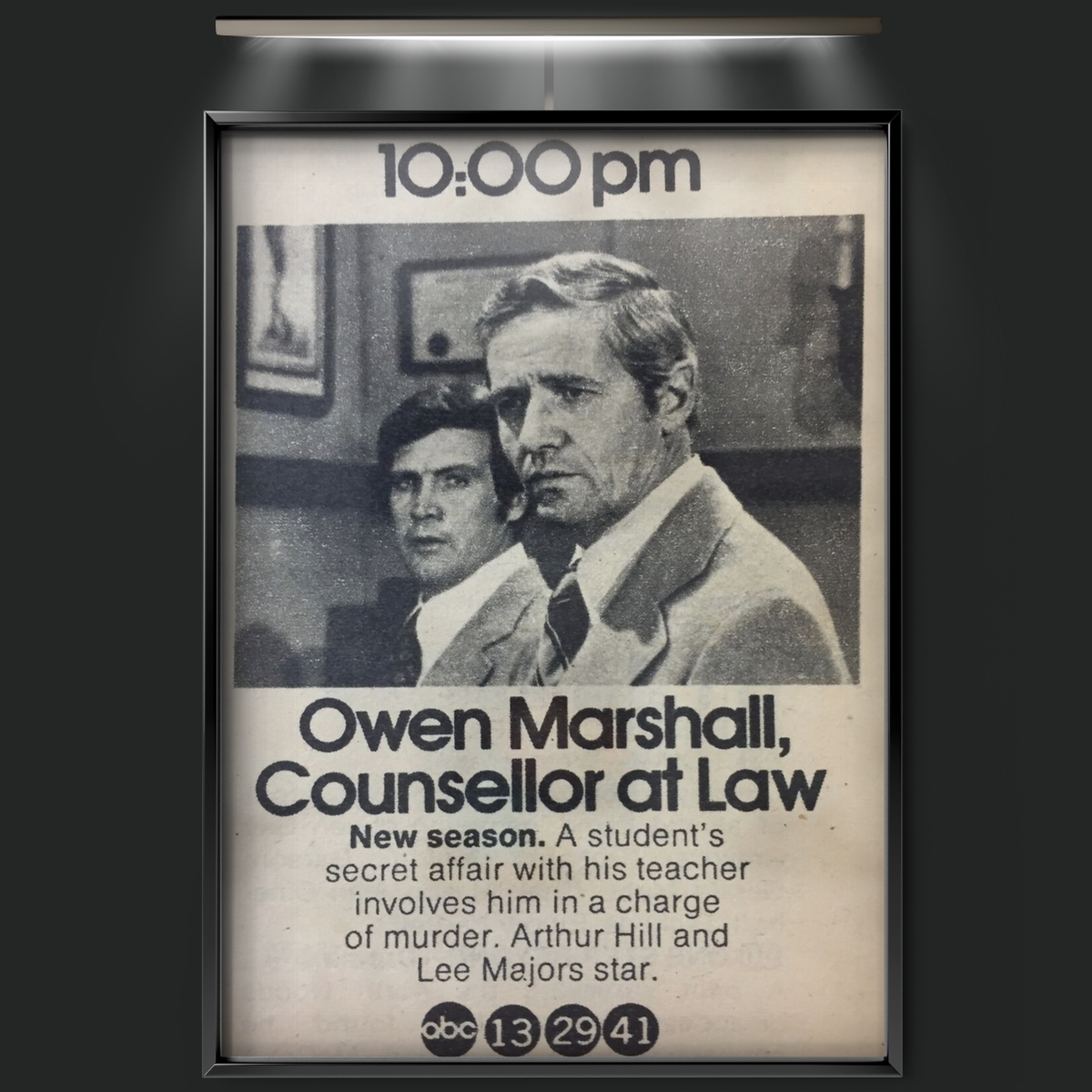 Owen Marshall Counselor At Law (1971)