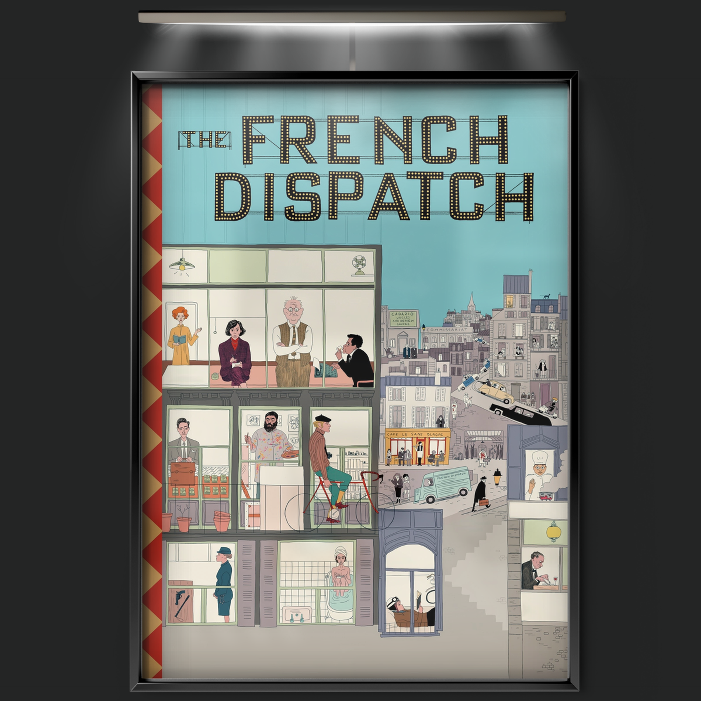 The French Dispatch Of The Liberty, Kansas Evening Sun (2021)