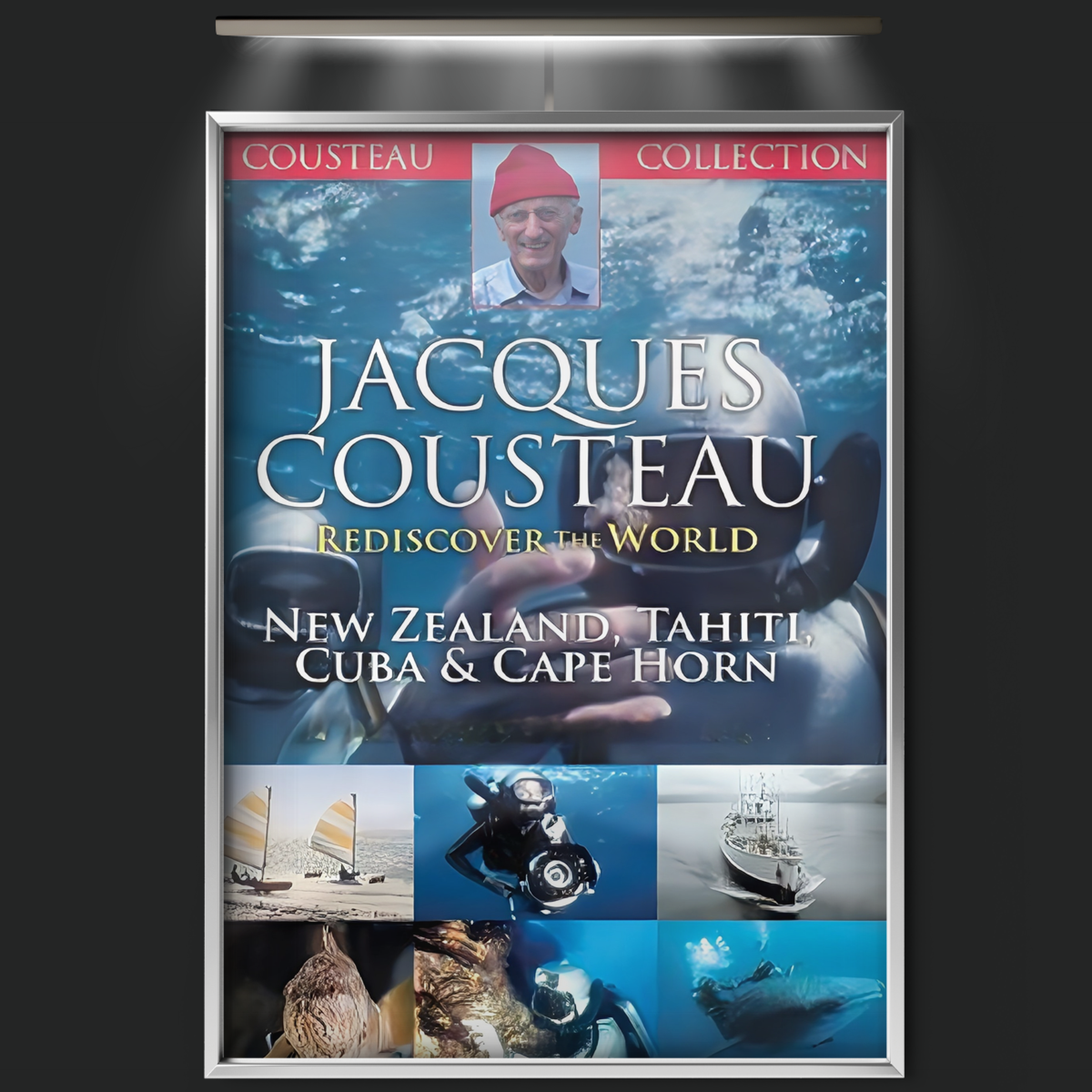 Jacques Cousteau Rediscover The World New Zealand, Tahiti, Cuba, & Cape Horn (1986)