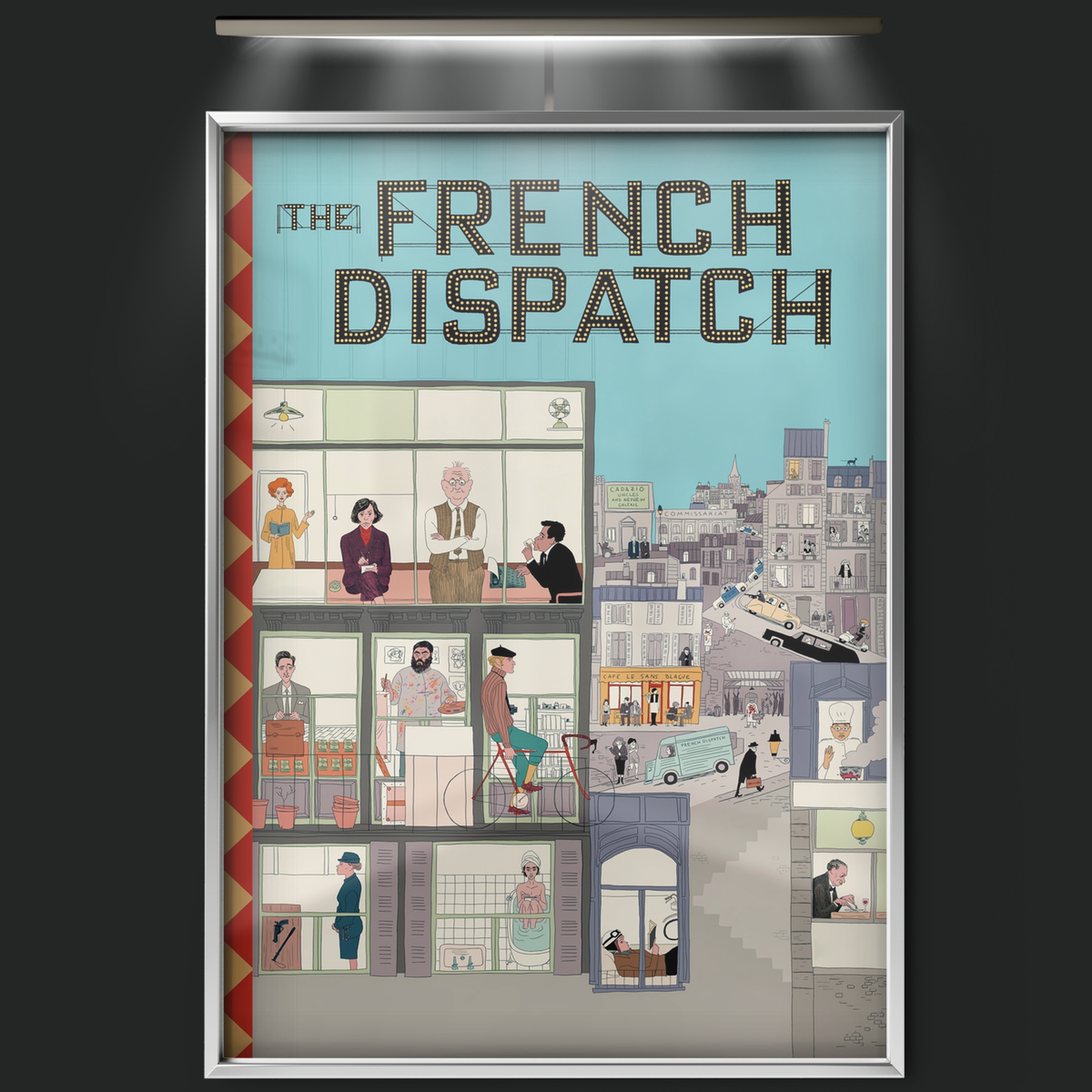 The French Dispatch Of The Liberty, Kansas Evening Sun (2021)