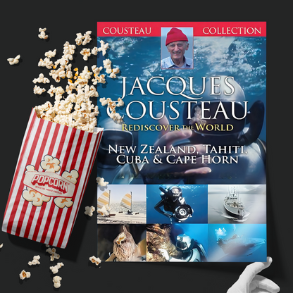 Jacques Cousteau Rediscover The World New Zealand, Tahiti, Cuba, & Cape Horn (1986)